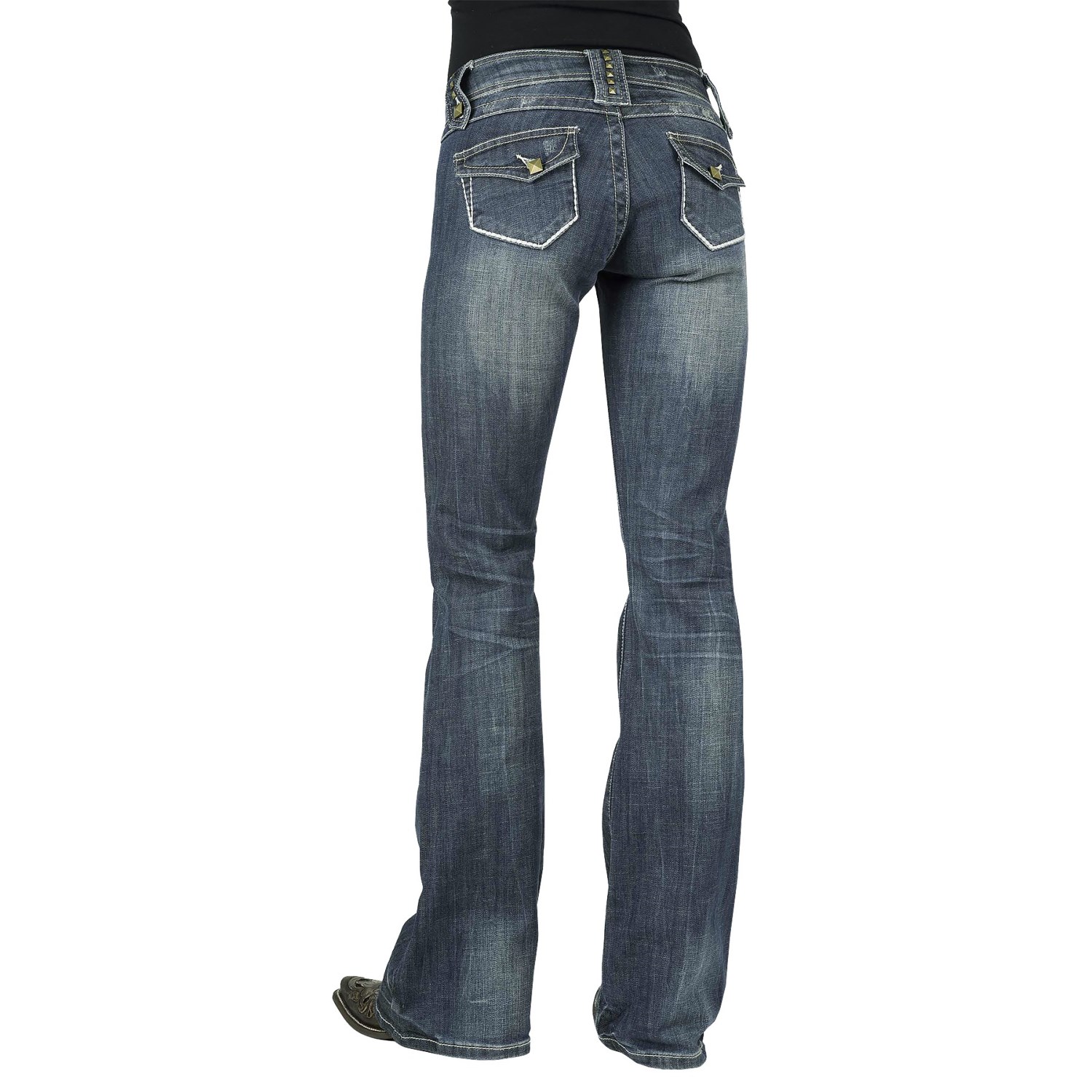 Stetson Classic Nailhead Jeans - Bootcut (For Women)