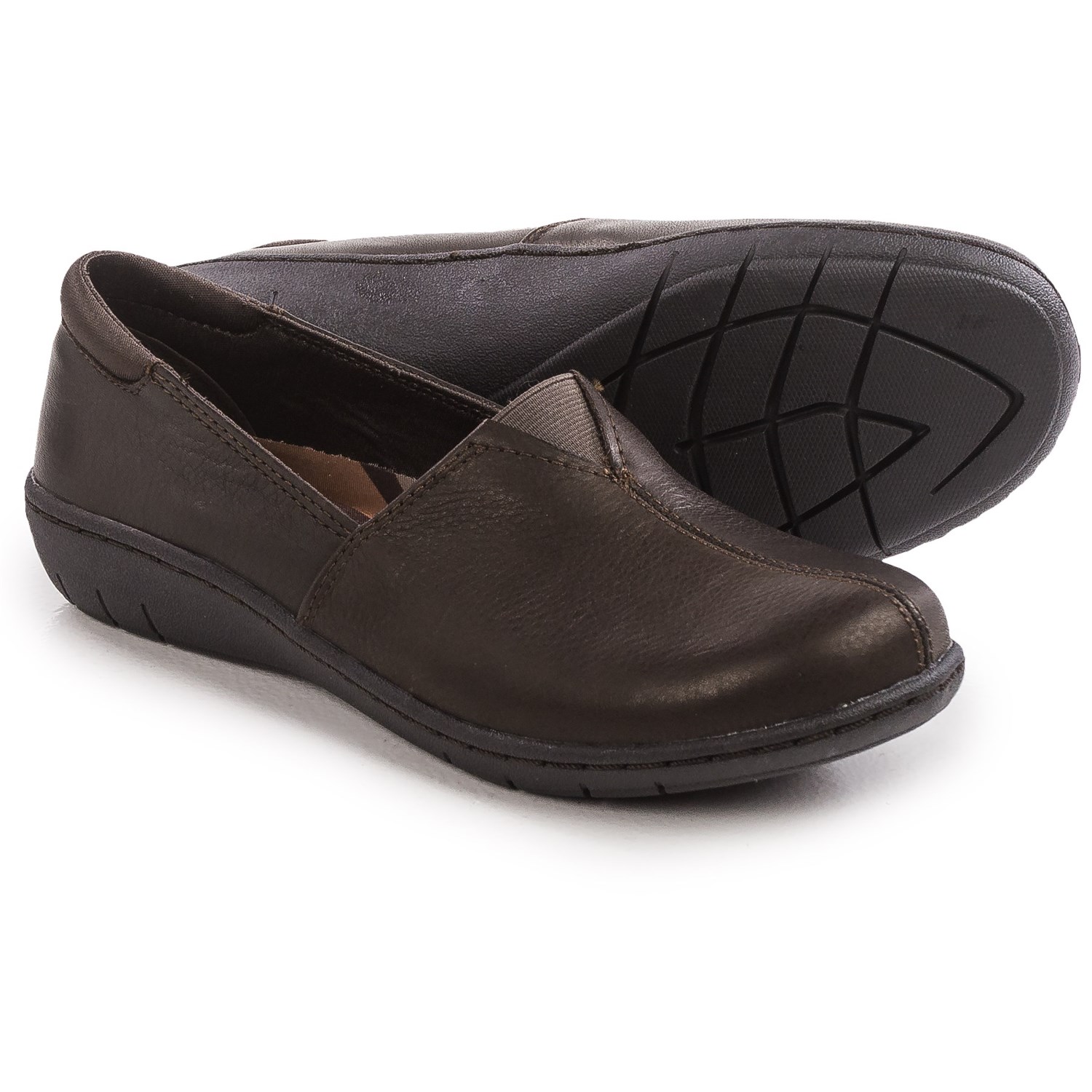 Skechers Relaxed-Fit Washington Seattle Shoes - Leather, Slip-Ons (For Women)