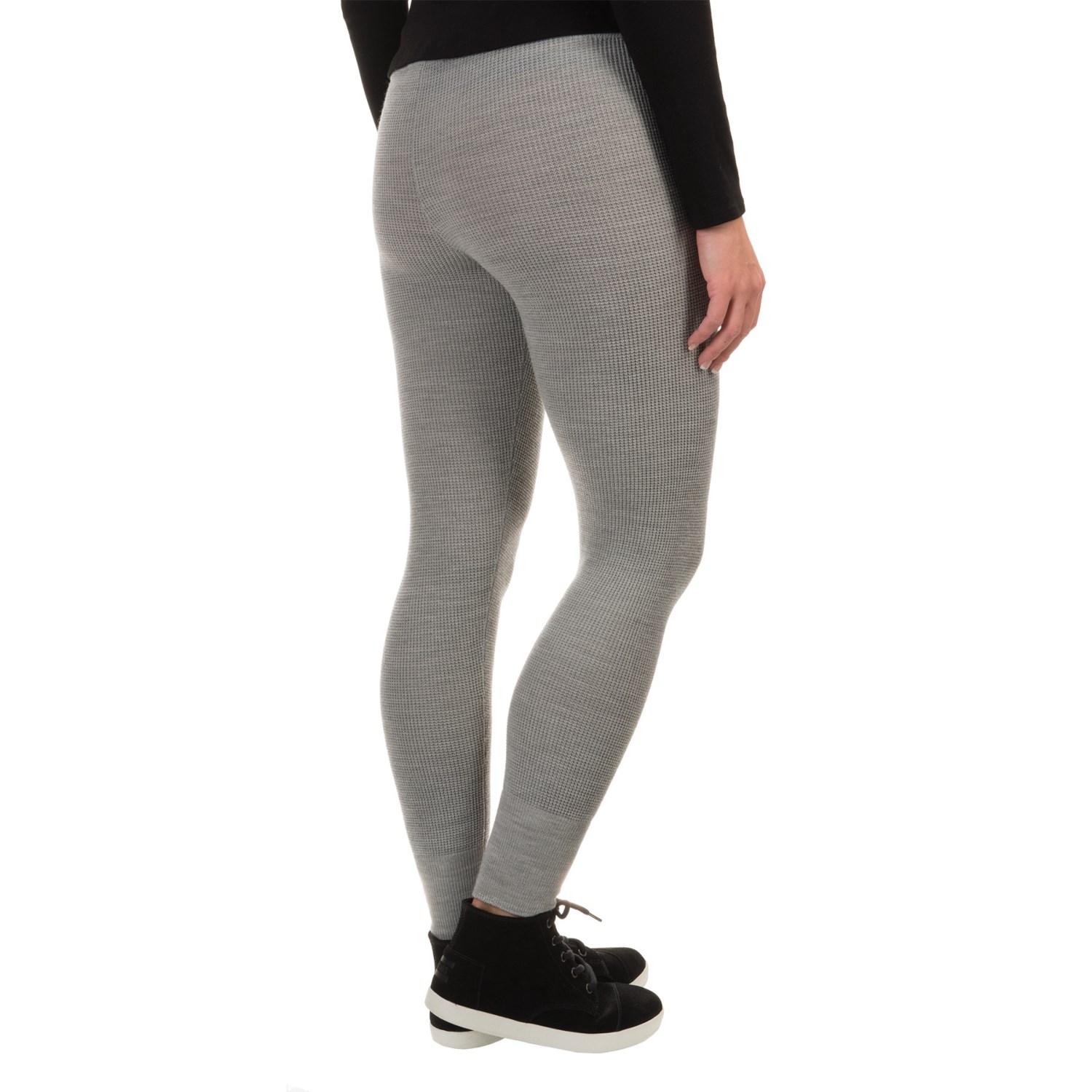 SmartWool Auster Waffle-Knit Leggings - Merino Wool (For Women)