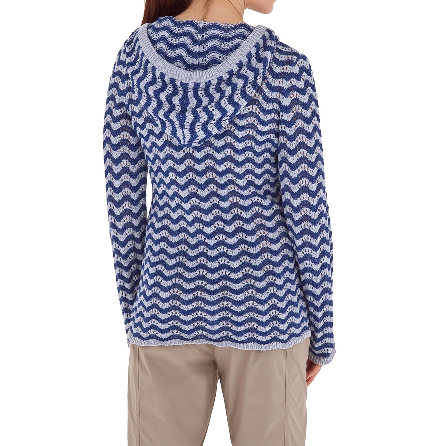 Royal Robbins Traveler Pointelle Stitch Knit Hoodie (For Women)