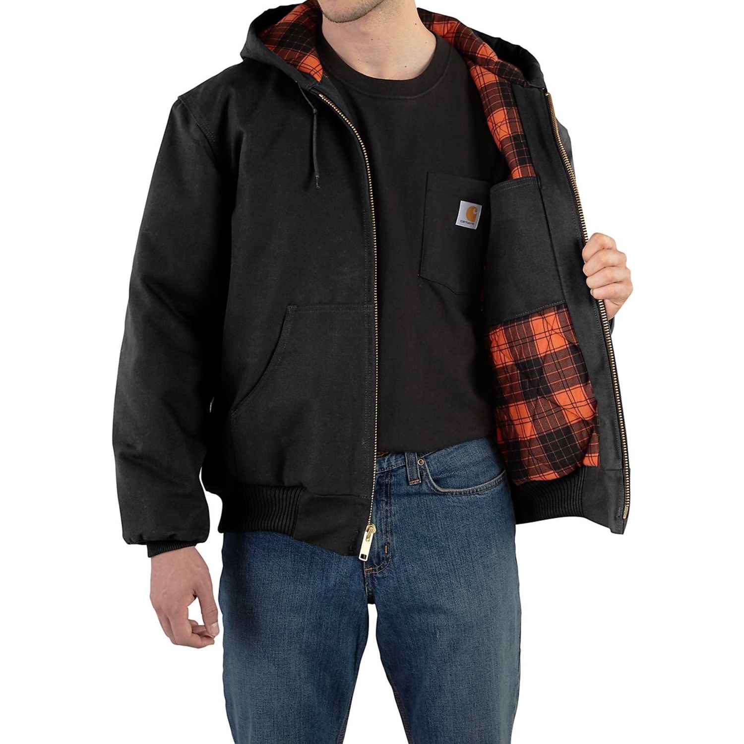 Carhartt Huntsman Active Jacket - Insulated and Flannel Lined (For Men)