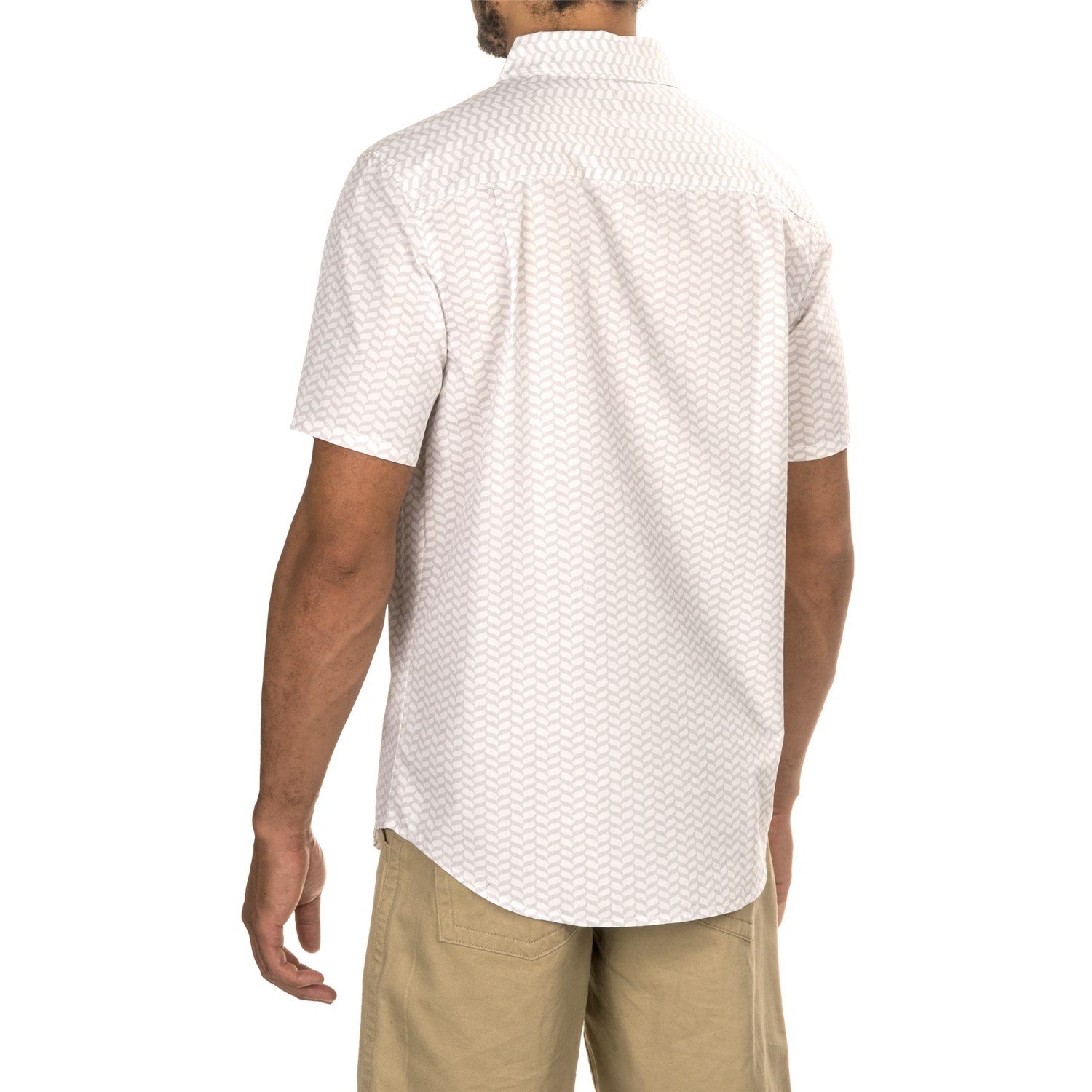 Merrell Palm Rope Print Shirt - Cotton Blend, Short Sleeve (For Men)