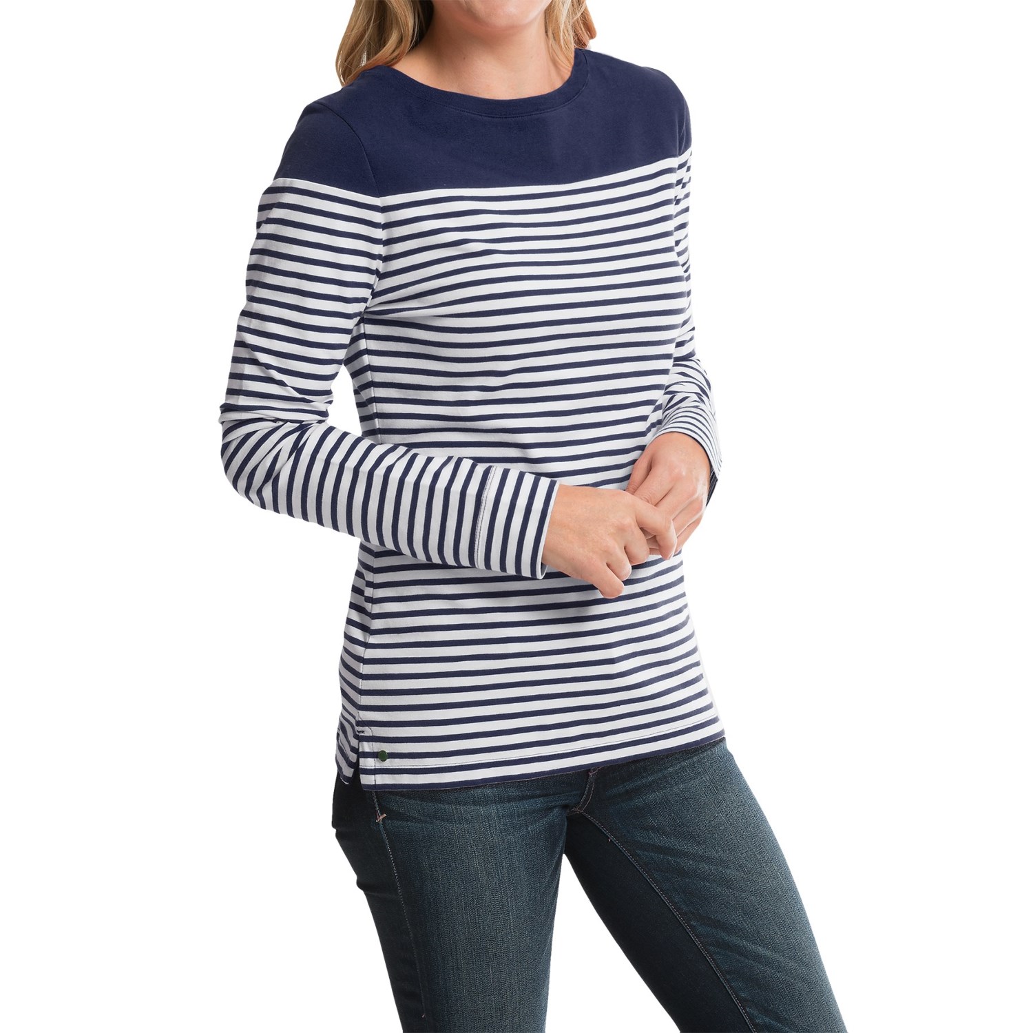 Barbour Cotton T-Shirt - Long Sleeve (For Women)