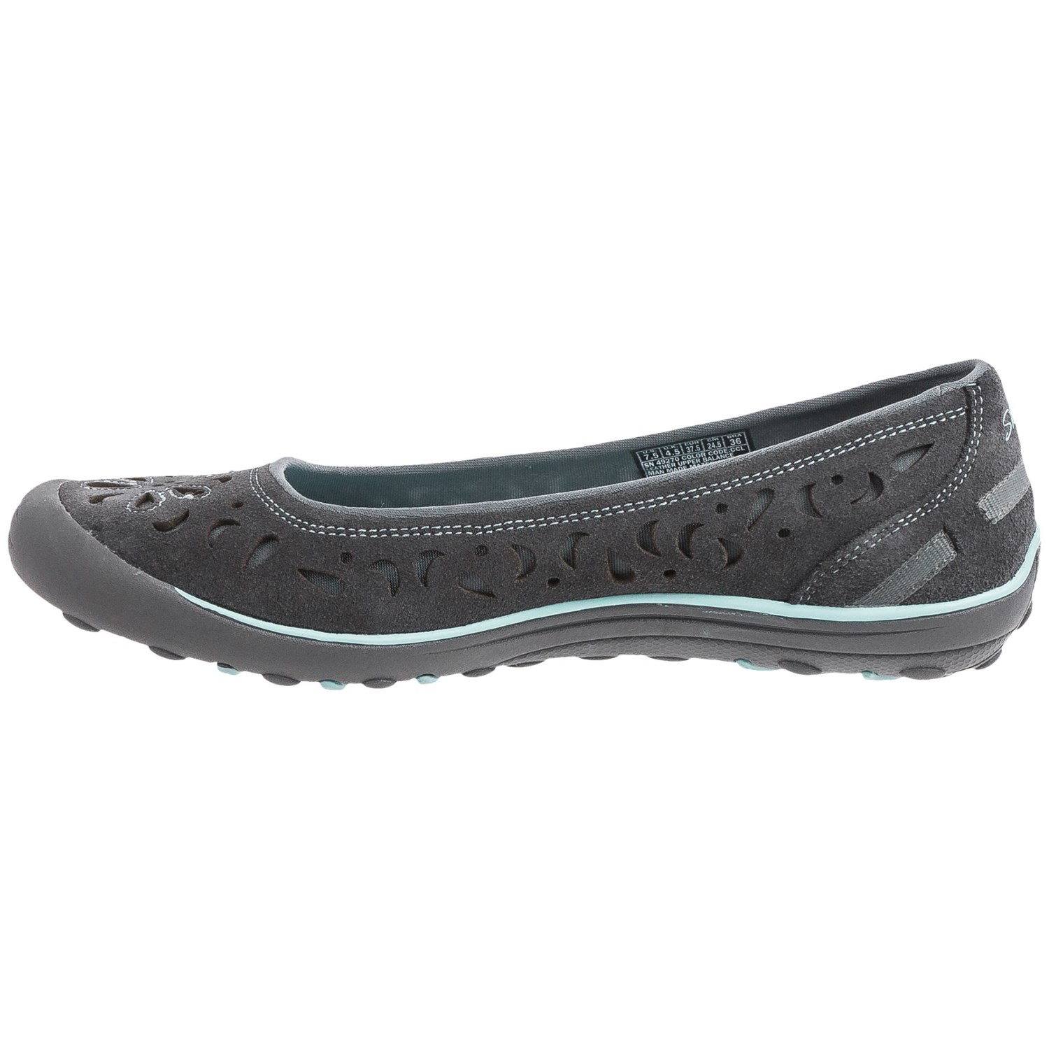 Skechers Relaxed Fit Earth Fest Shoes - Leather, Slip-Ons (For Women)