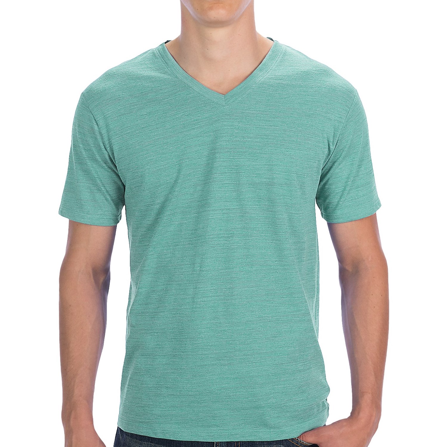 Threads 4 Thought Basic V-Neck Slub T-Shirt - Short Sleeve (For Men)