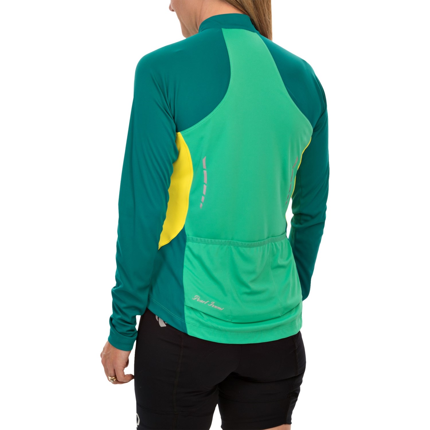 Pearl Izumi Symphony Cycling Jersey - UPF 50, Full Zip, Long Sleeve (For Women)