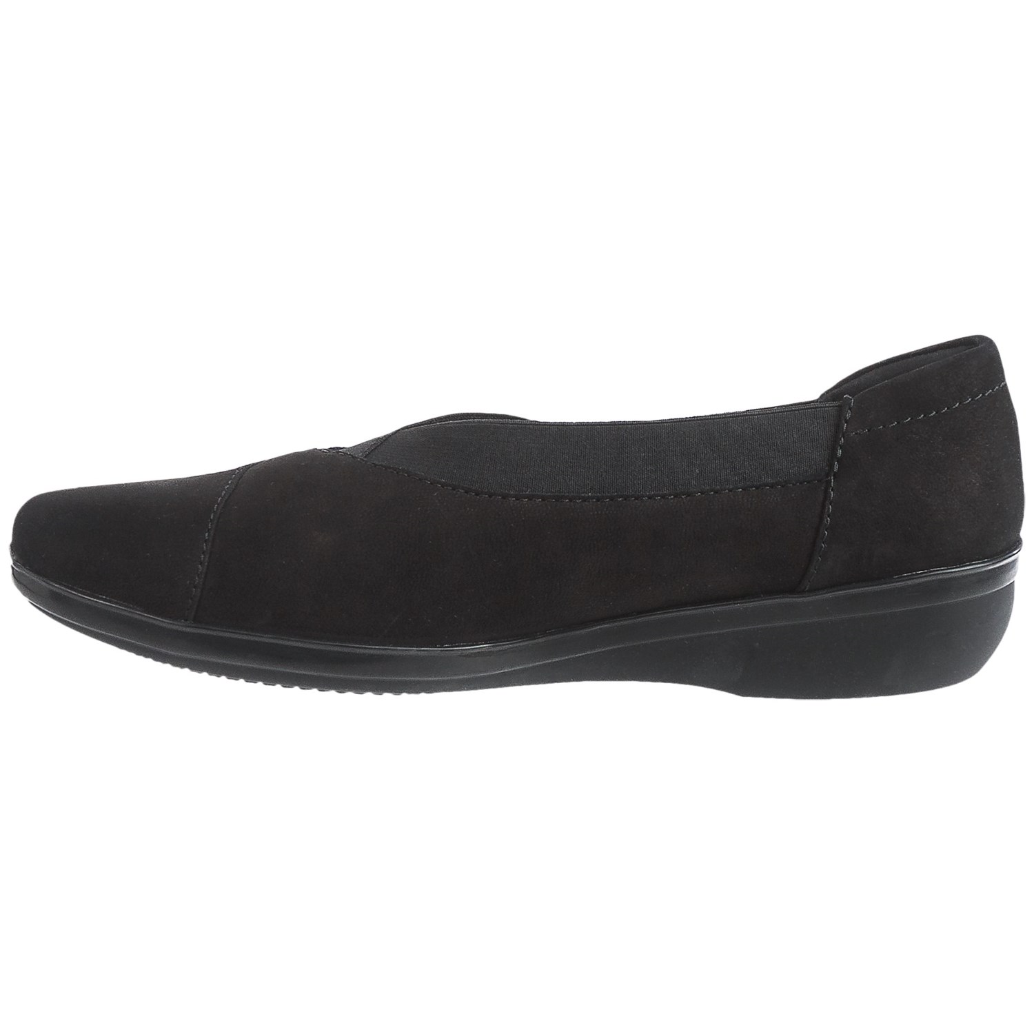 Clarks Everlay Eve Shoes - Nubuck, Slip-Ons (For Women)