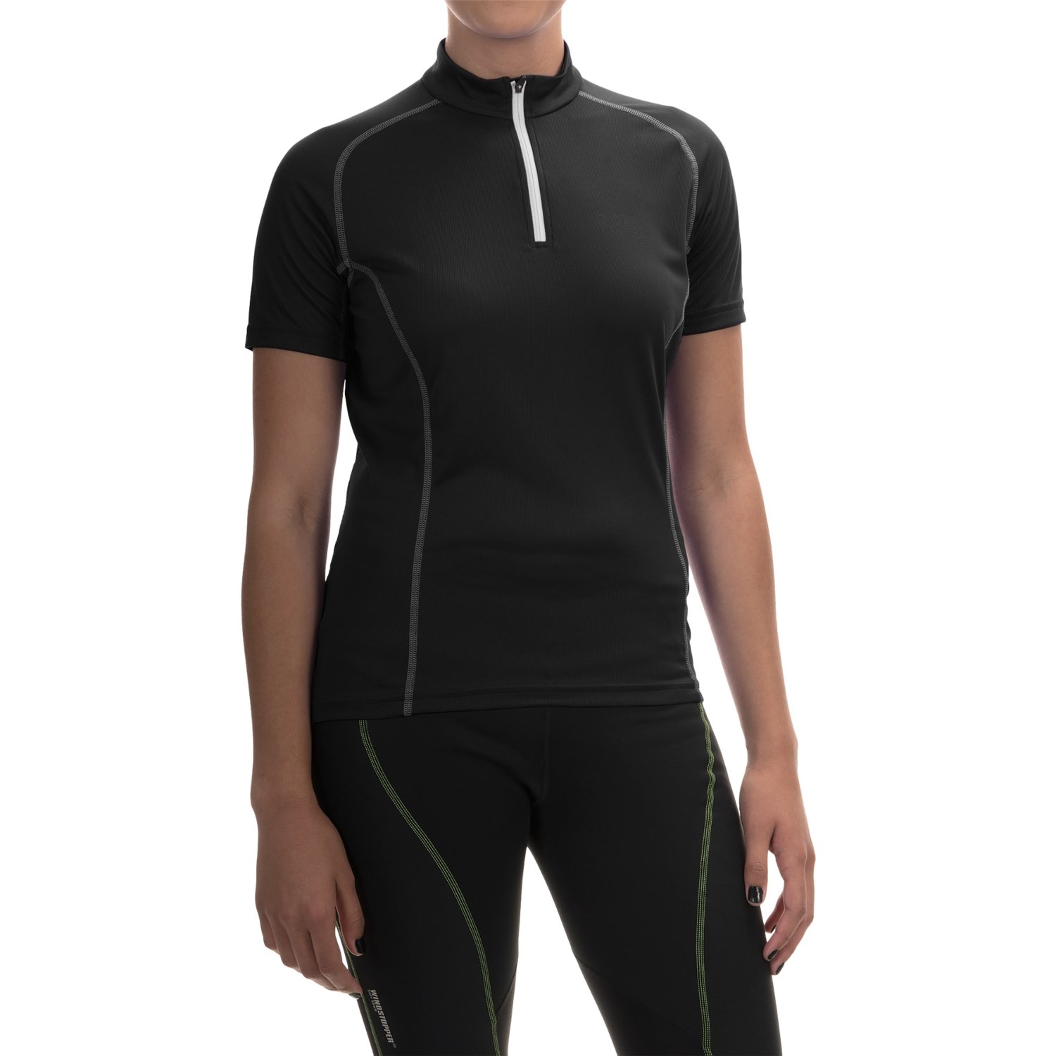 Gore Bike Wear Contest Cycling Jersey - Zip Neck, Short Sleeve (For Women)