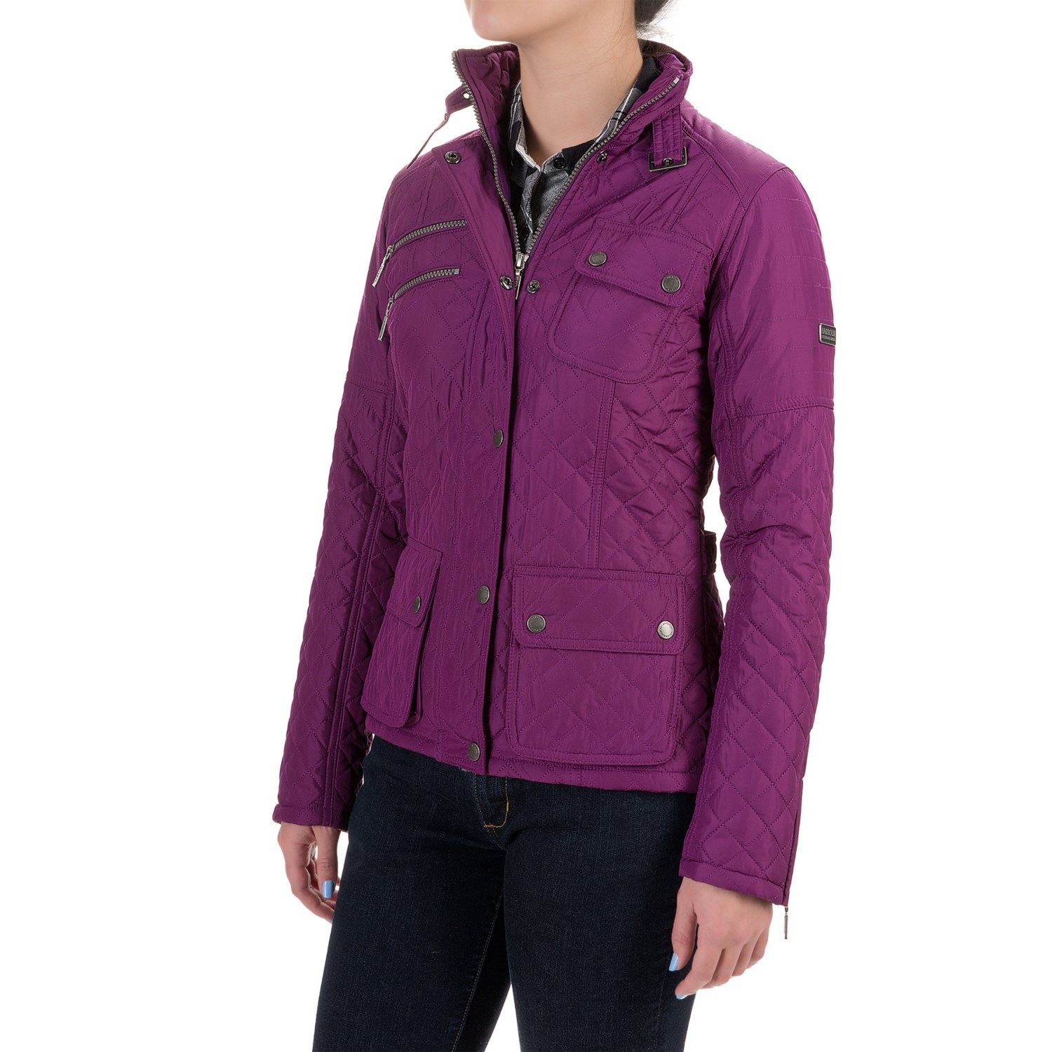 Barbour International Fireblade Quilted Jacket - Insulated (For Women)