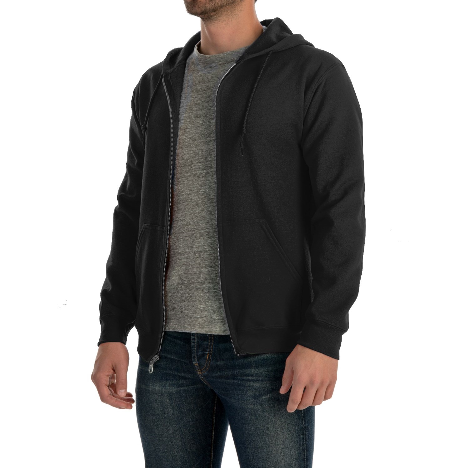 Gildan 7.5 oz. 50/50 Hoodie - Zip (For Men and Women)