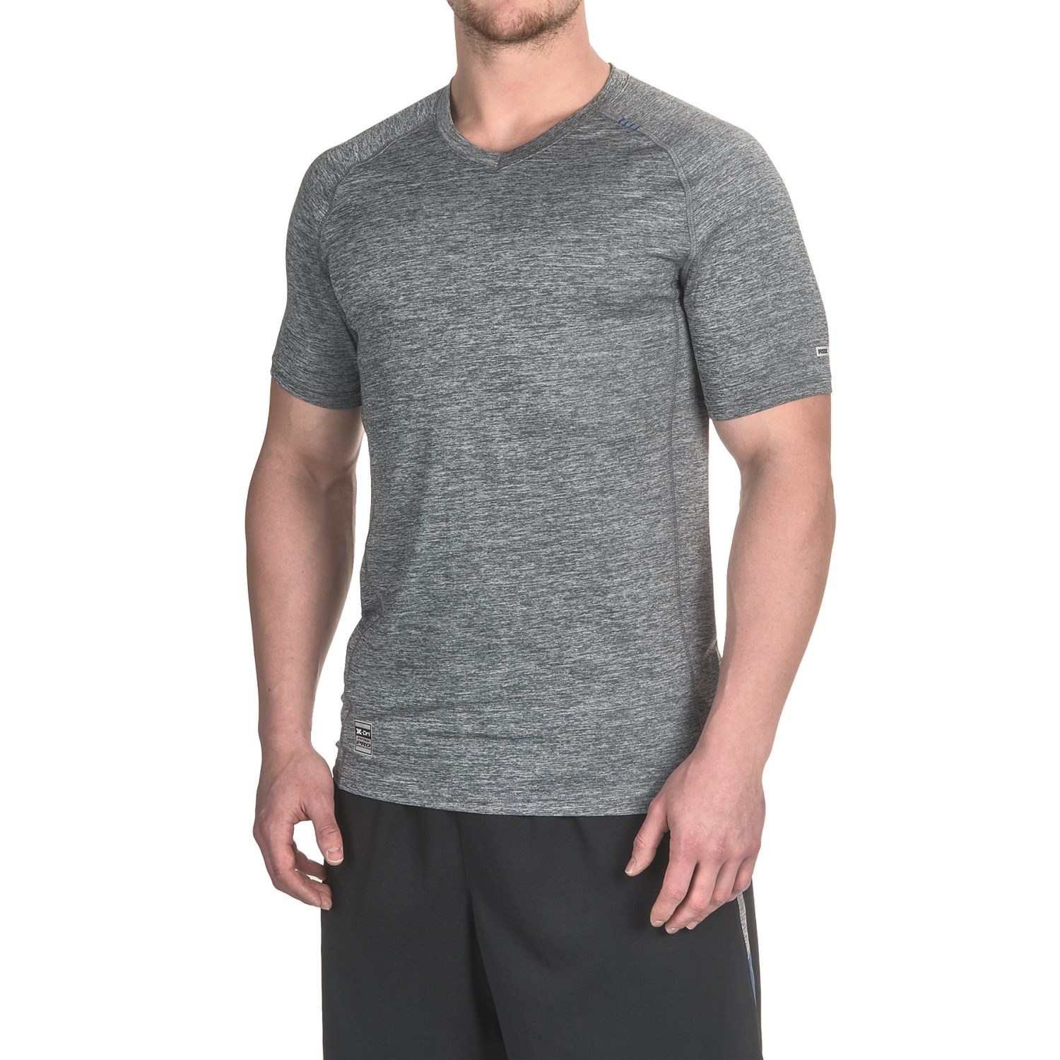 RBX XTrain Heathered Shirt - V-Neck, Short Sleeve (For Men)