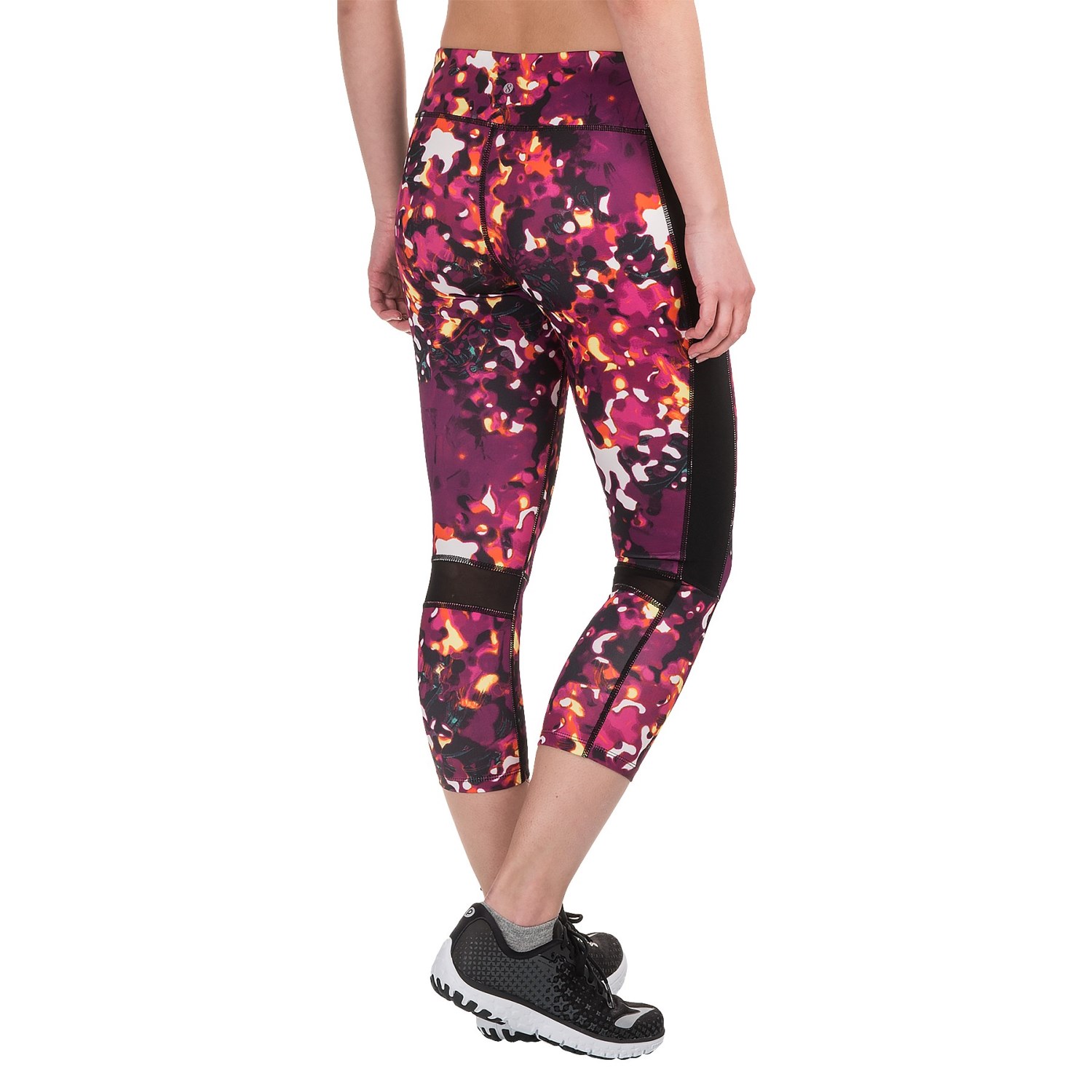 Layer 8 Printed Capri Leggings (For Women)