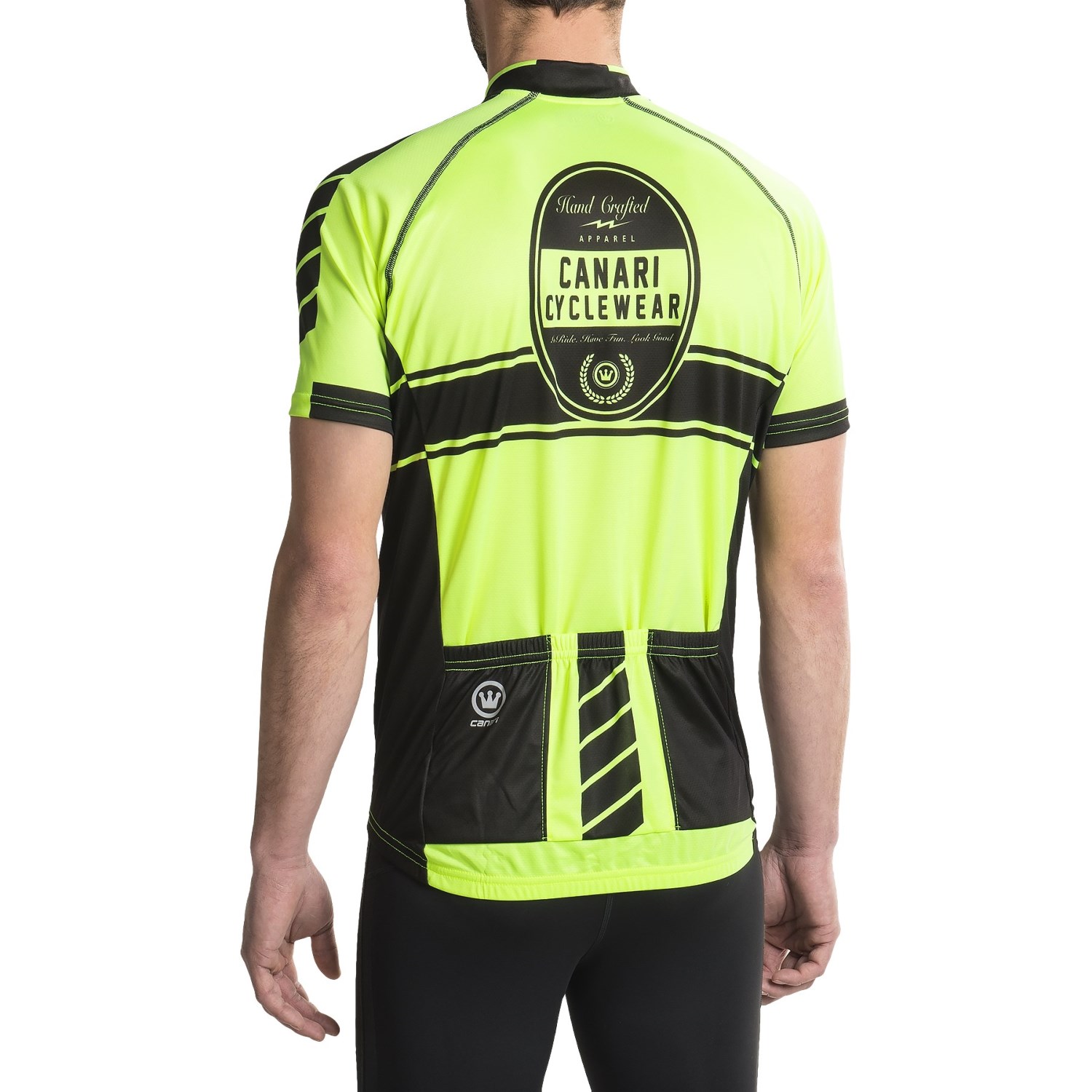 Canari Vista Cycling Jersey - Full Zip, Short Sleeve (For Men)