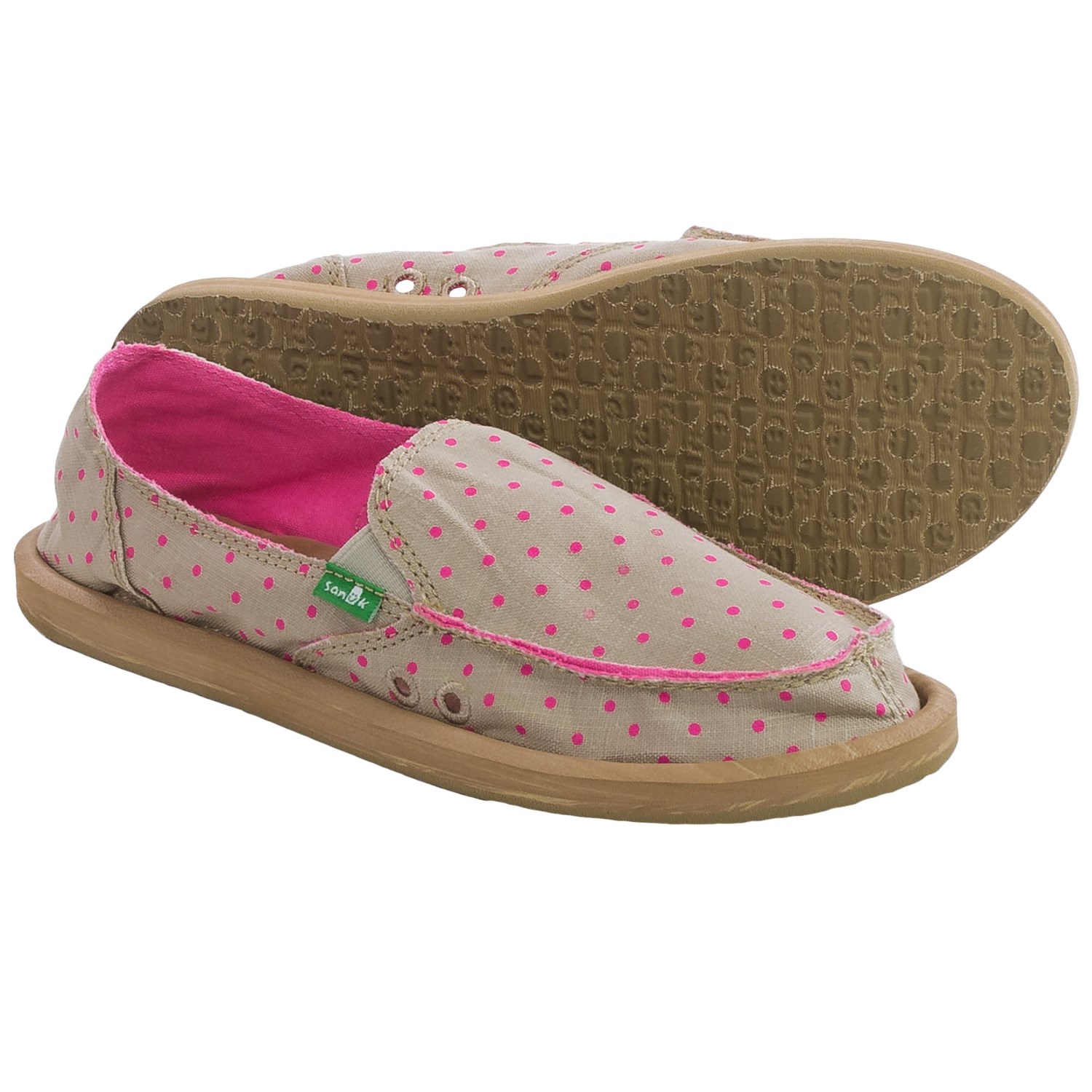 Sanuk Hot Dotty Chambray Espadrilles (For Women)