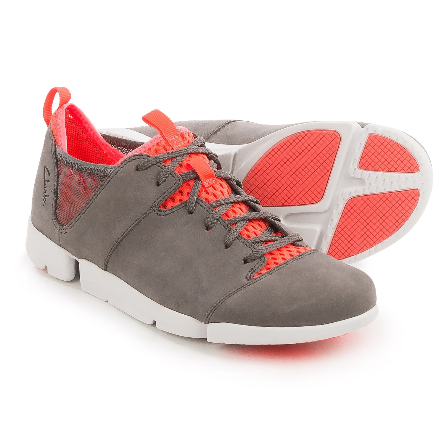 Clarks Tri Active Sneakers - Nubuck (For Women)