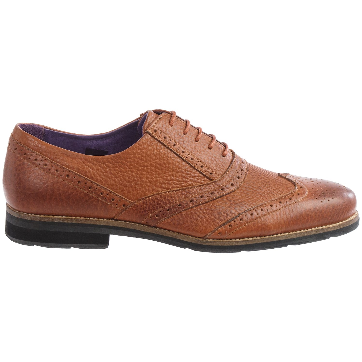 Blackstone SCM002 Wingtip Leather Shoes (For Men)