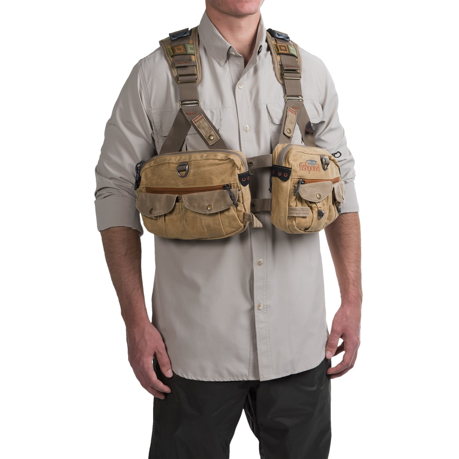 Fishpond Fishpond Vaquero Tech Pack Vest - Waxed Cotton海淘返利