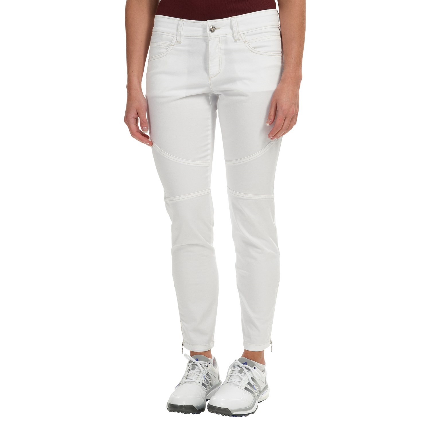 Bogner Yvon-G Crop Golf Pants - Slim Fit, Cotton Blend (For Women)