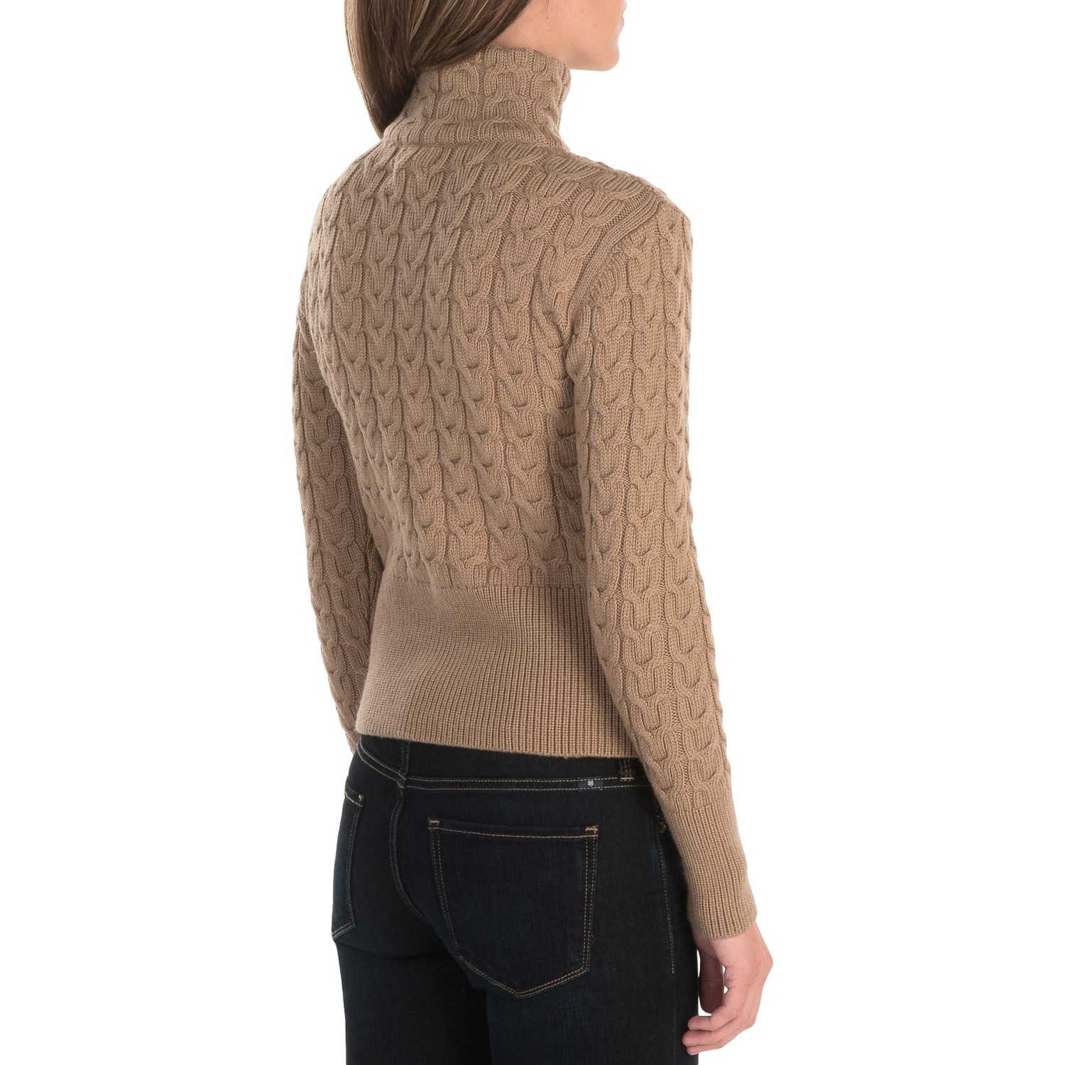 Barbour Terrain Turtleneck Sweater - Lambswool (For Women)