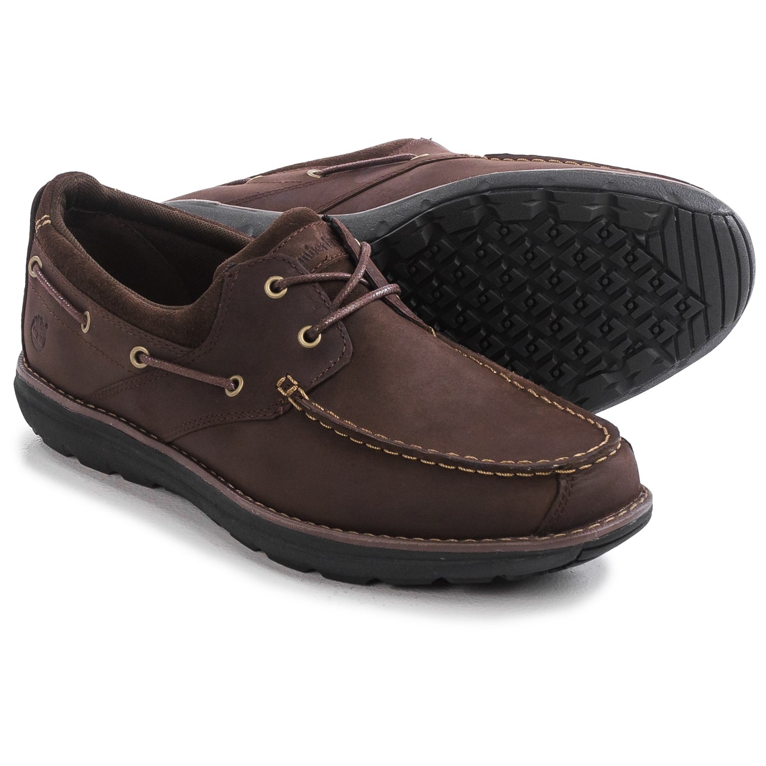 Timberland Barrett Park 2-Eye Boat Shoes - Leather (For Men)