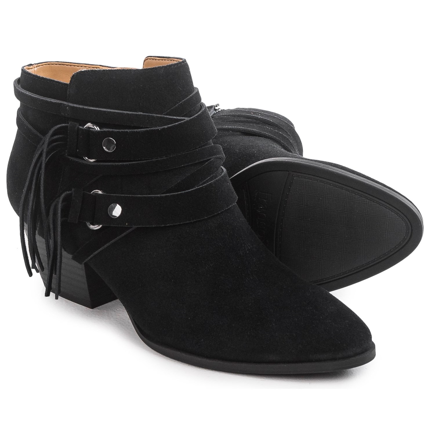 Franco Sarto Gonzalez Western Ankle Boots - Suede (For Women)