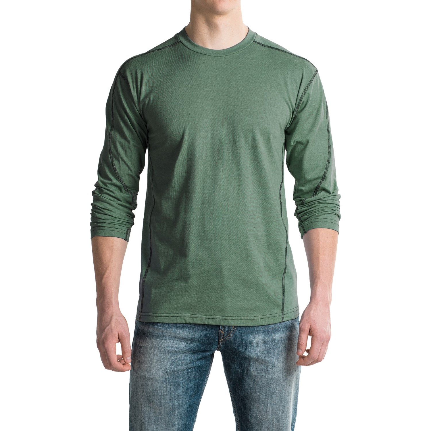 Canyon Guide Outfitters Ike Quick-Dry T-Shirt - Cotton Blend, Long Sleeve (For Men)