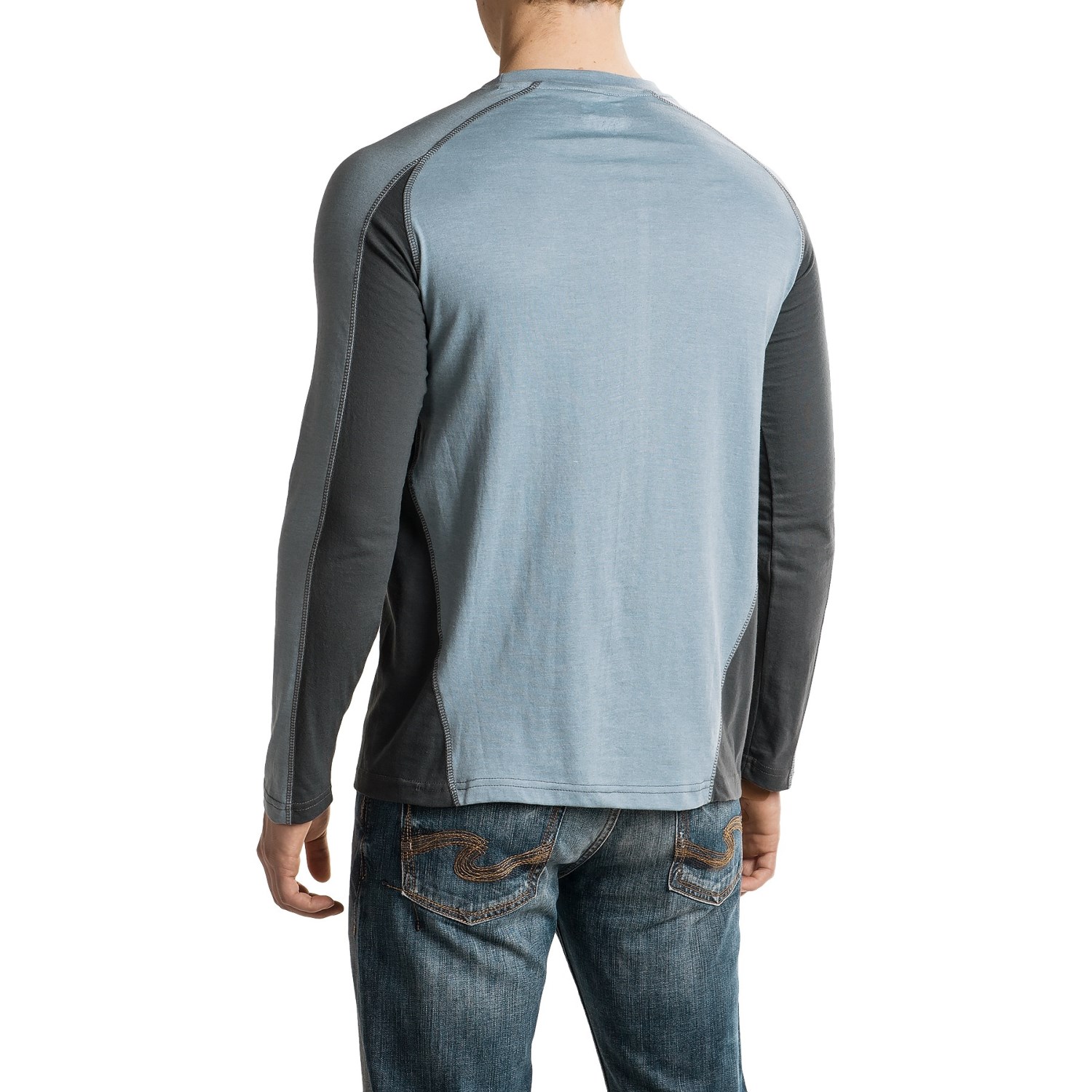 Canyon Guide Outfitters Trent Quick-Dry T-Shirt - Cotton Blend, Long Sleeve (For Men)