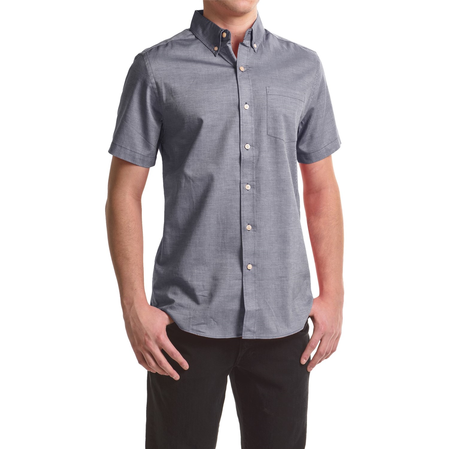 Reed Edward Woven Button-Down Shirt - Short Sleeve (For Men)