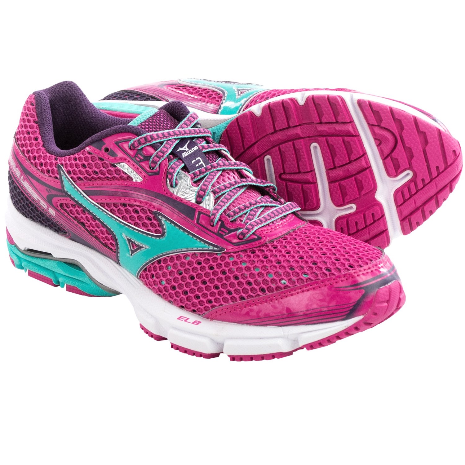 Mizuno Wave Legend 3 Running Shoes (For Women)