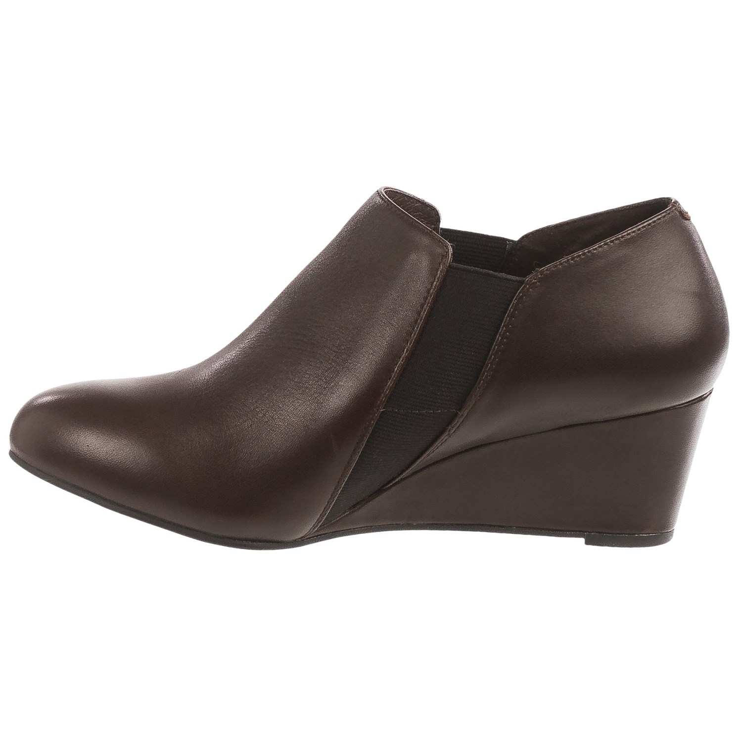 Vionic with Orthaheel Technology Stanton Ankle Boots - Leather, Wedge Heel (For Women)