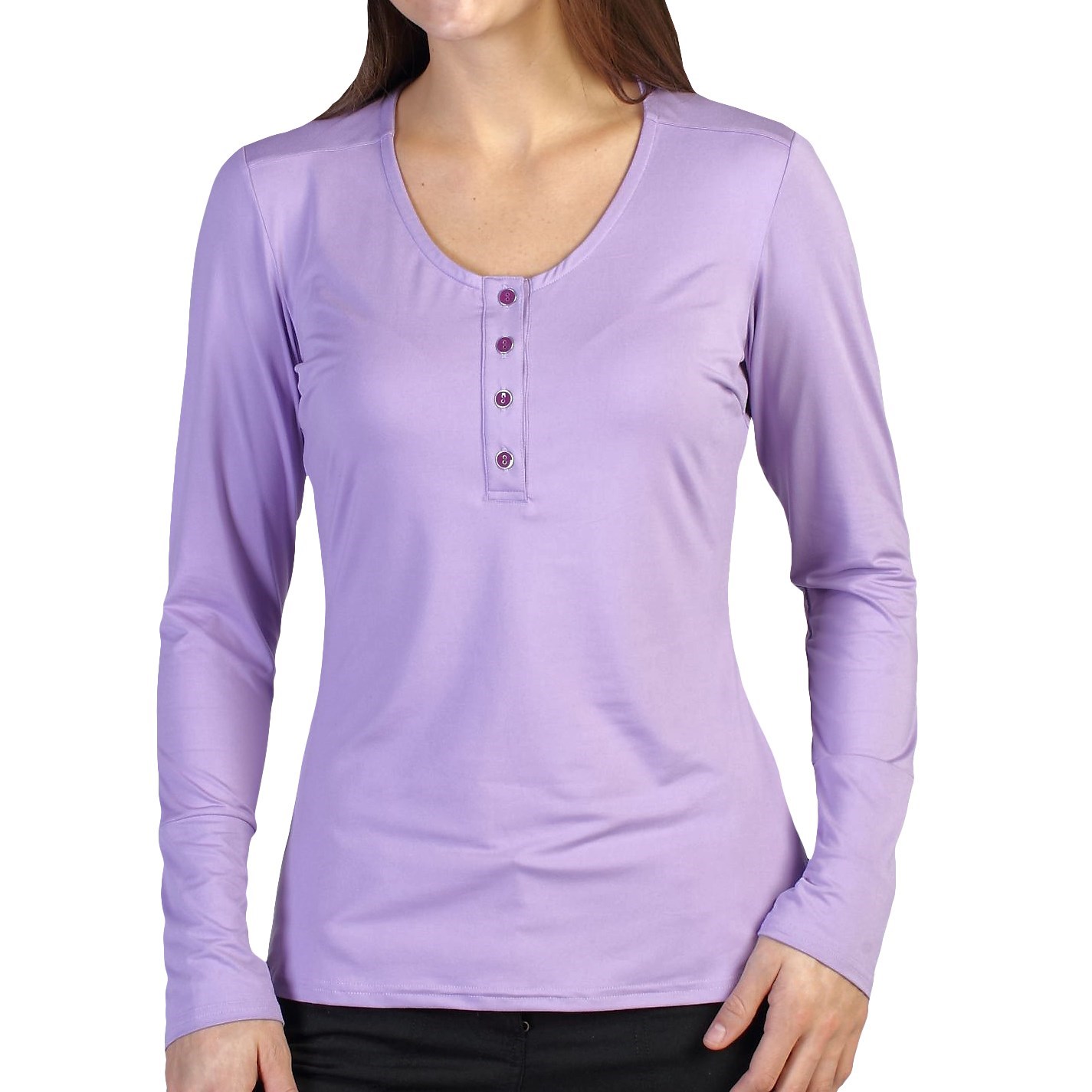 ExOfficio Wanderlux Henley Shirt - Long Sleeve (For Women)