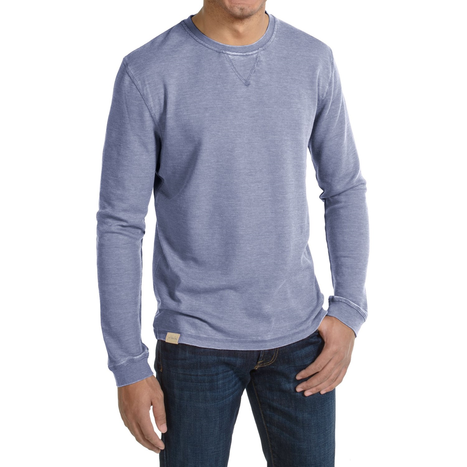 JKL Waffle-Knit Shirt - Crew Neck, Long Sleeve (For Men)