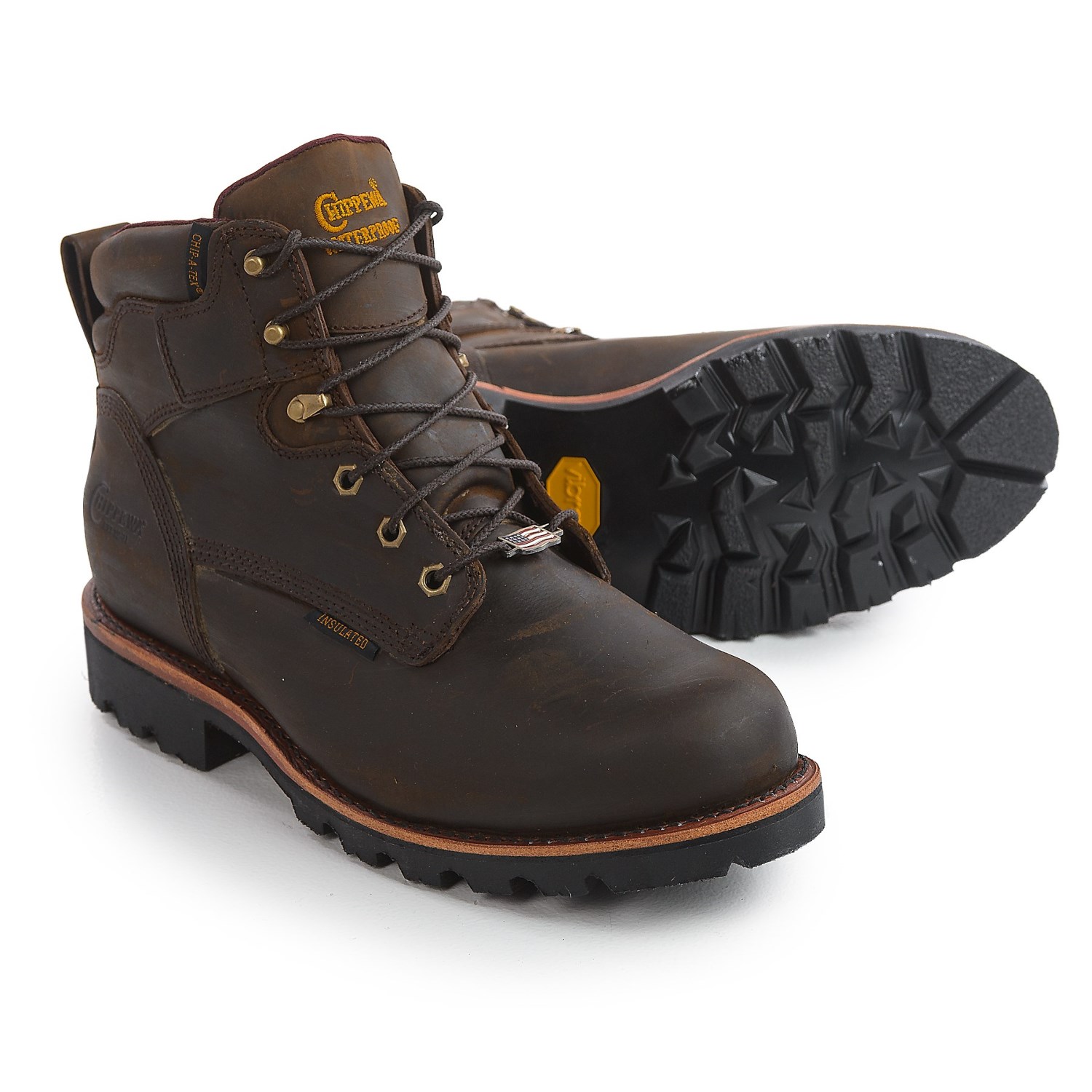 Chippewa Arctic Work Boots - Waterproof, Insulated, 6” (For Men)