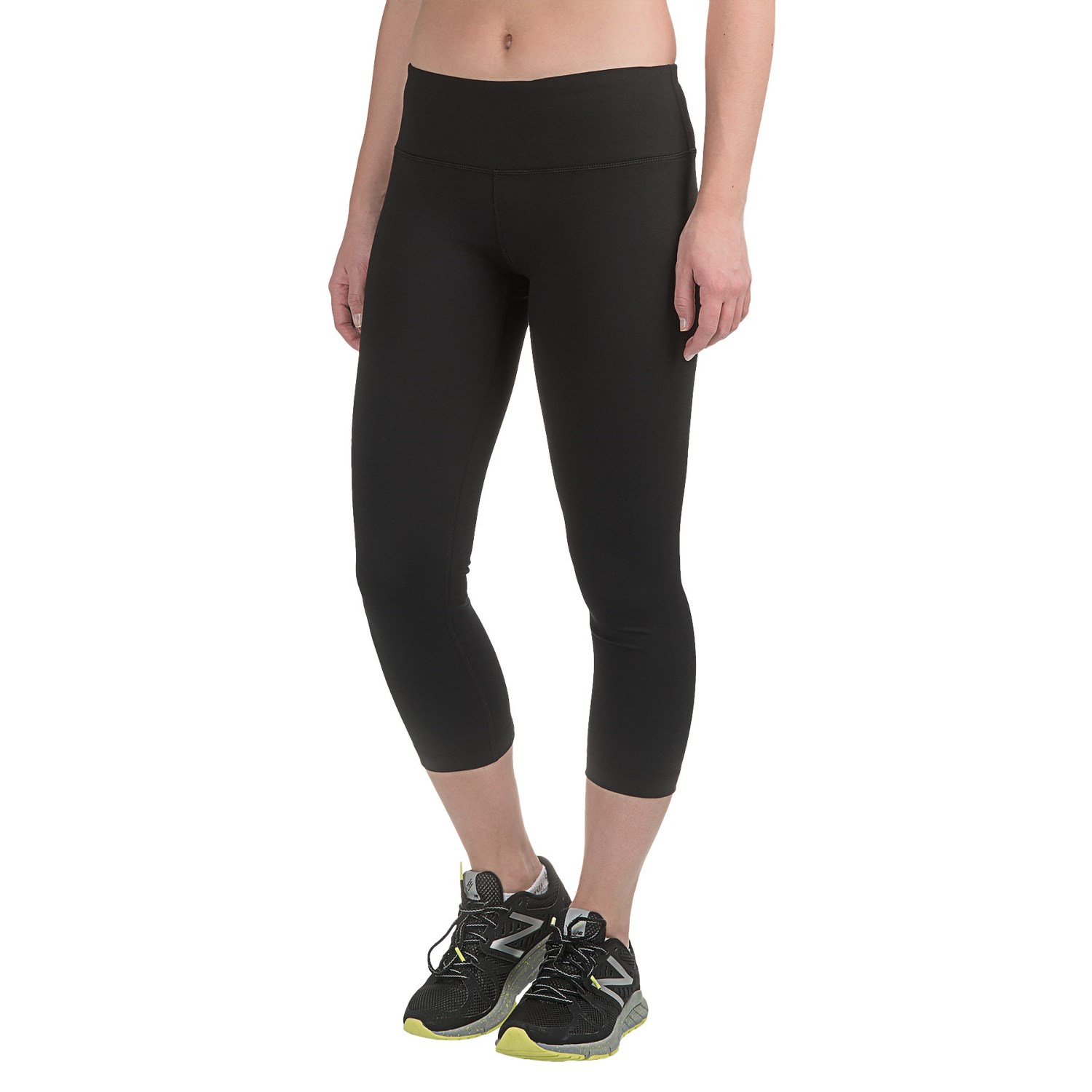 Yogalicious Criss-Cross Cutout Capris