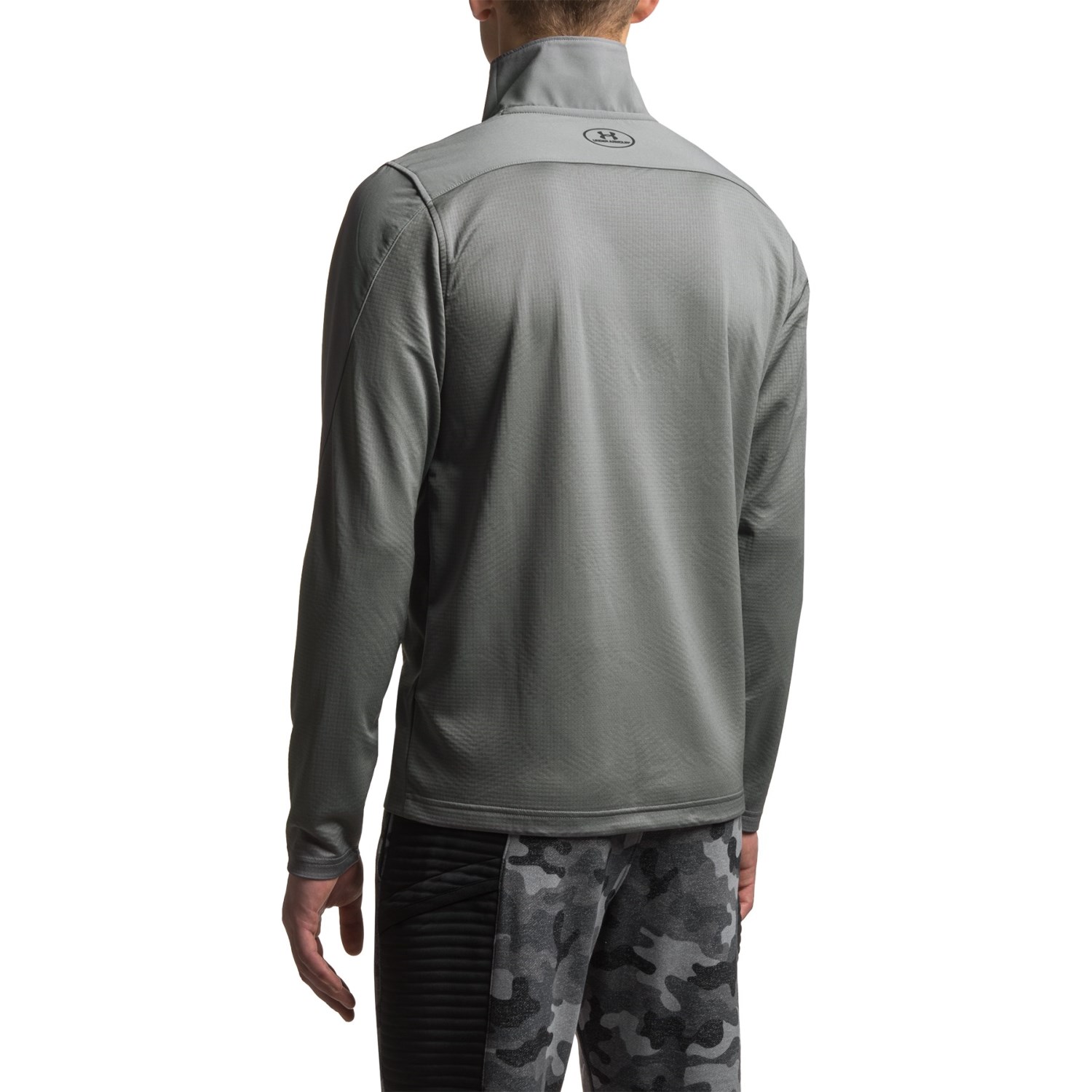 Under Armour ColdGear® Infrared Grid Shirt - Zip Neck, Long Sleeve (For Men)