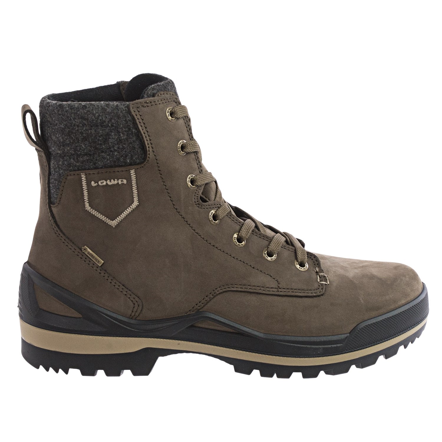 Lowa Oslo Gore-Tex® Mid-Winter Snow Boots - Waterproof, Nubuck (For Men)