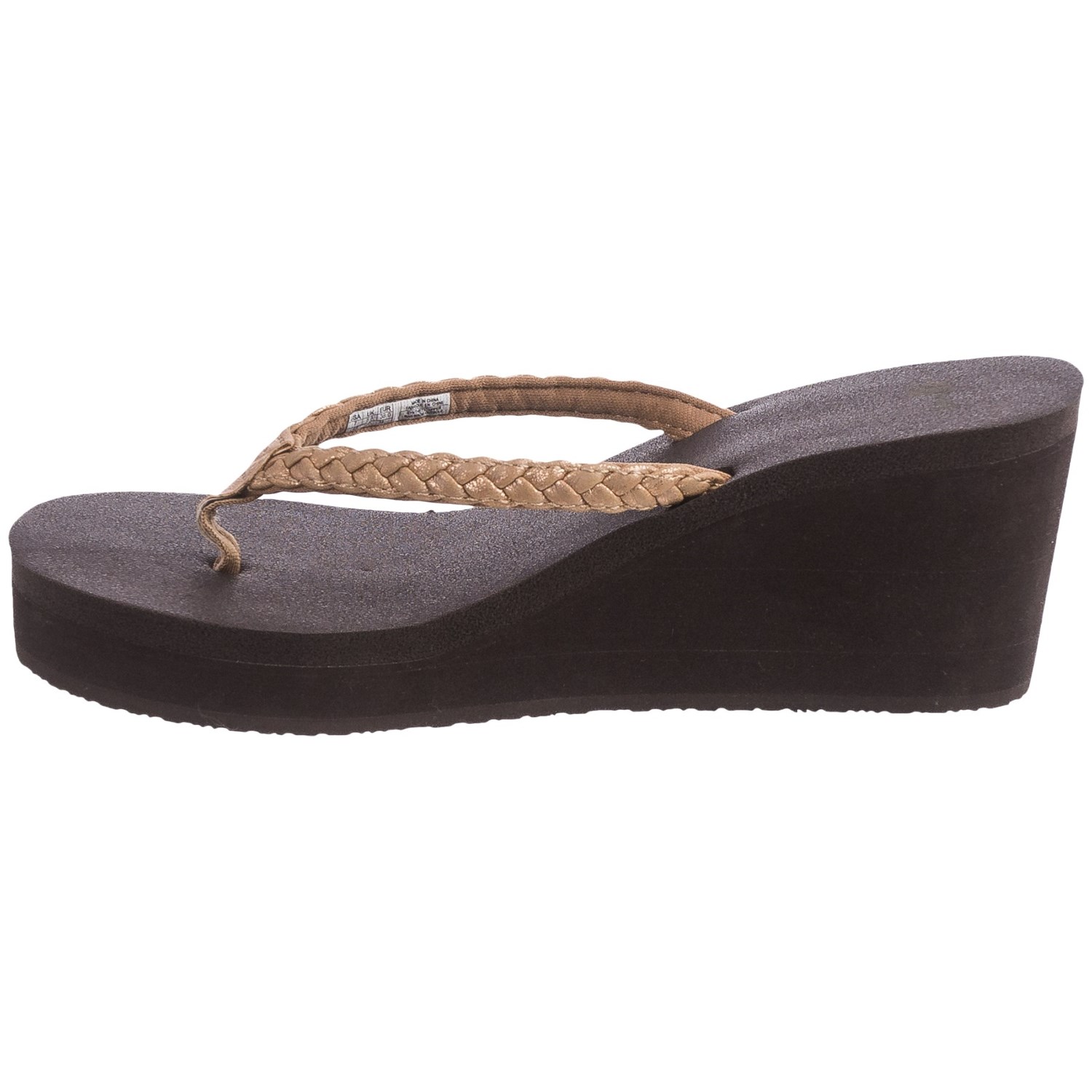 Sanuk Yoga Braided Wedge Sandals (For Women)