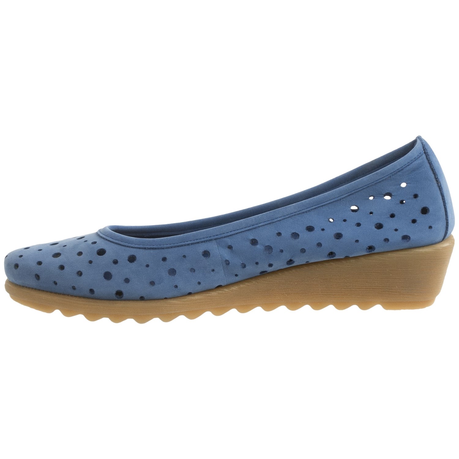 The Flexx Run Perfed Shoes - Nubuck, Slip-Ons (For Women)