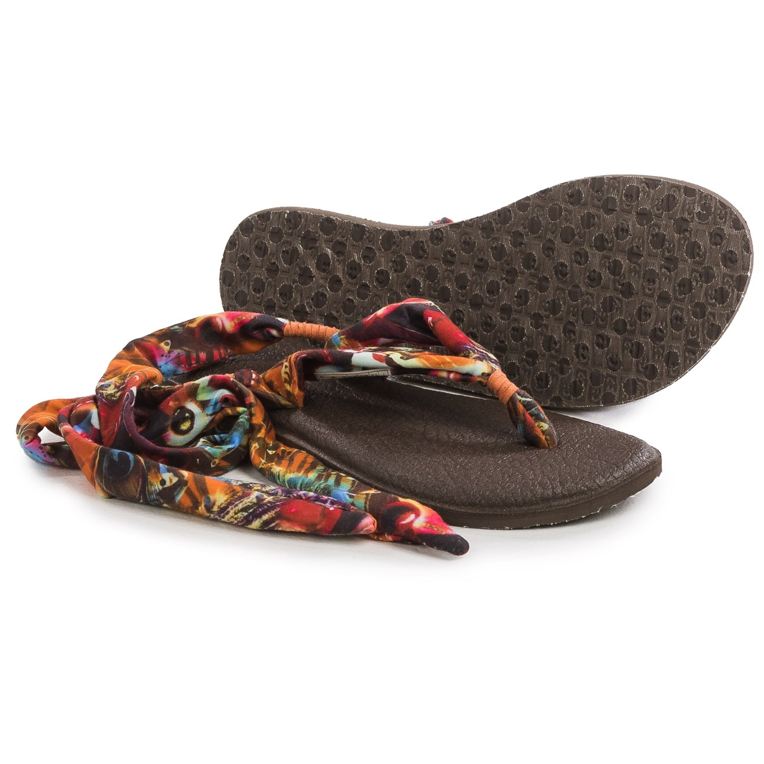 Sanuk Yoga Slinged Up Prints Sandals (For Women)