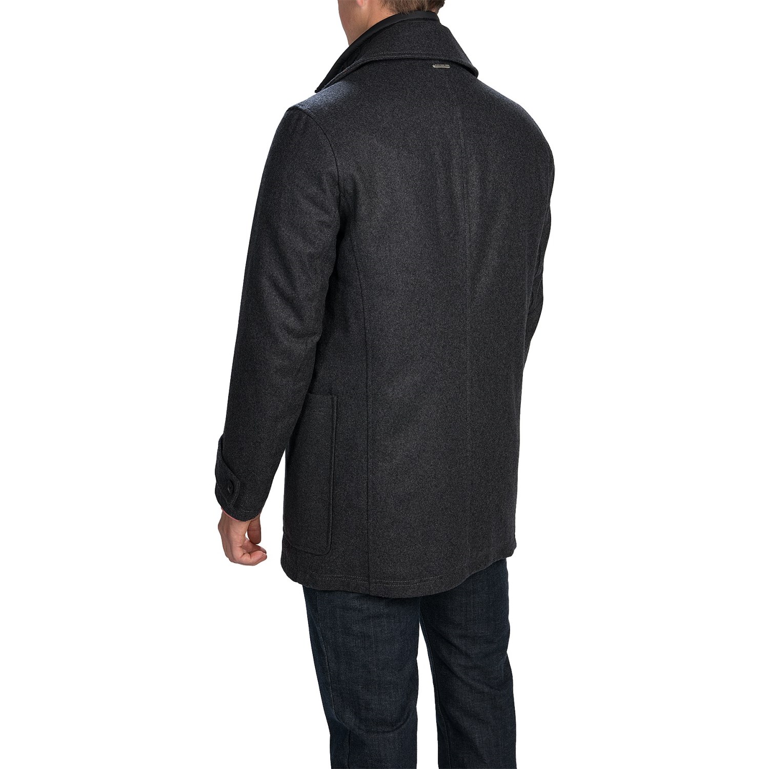 Marc New York by Andrew Marc Mulberry Coat - Melton Wool Blend, Insulated (For Men)