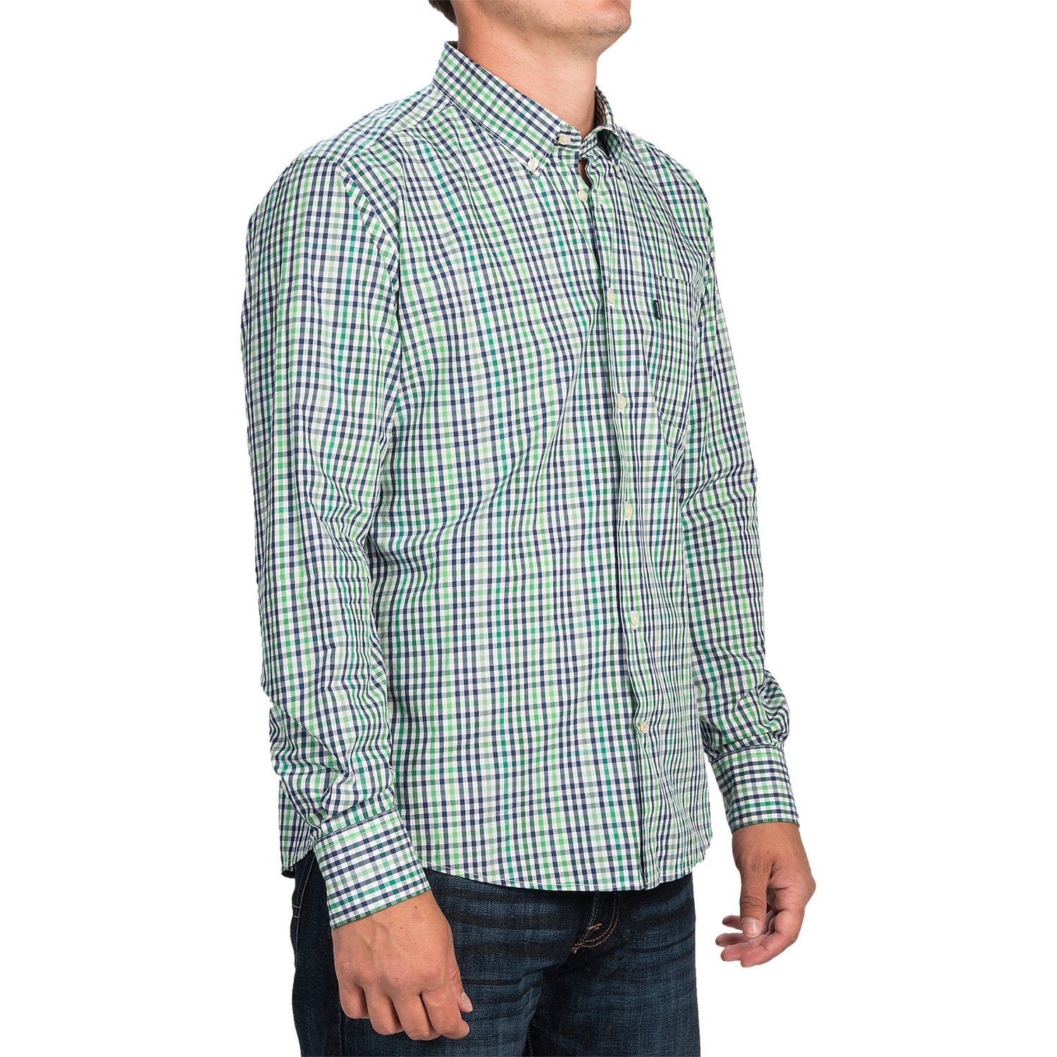 Barbour Terence Tattersall Shirt - Slim Fit, Long Sleeve (For Men)