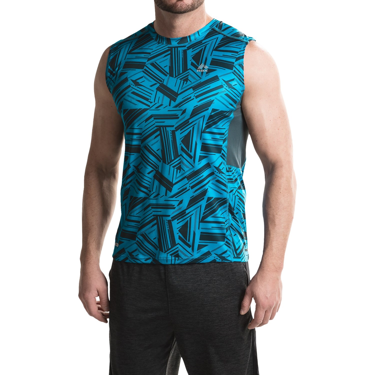 RBX Print Shirt - Sleeveless (For Men)