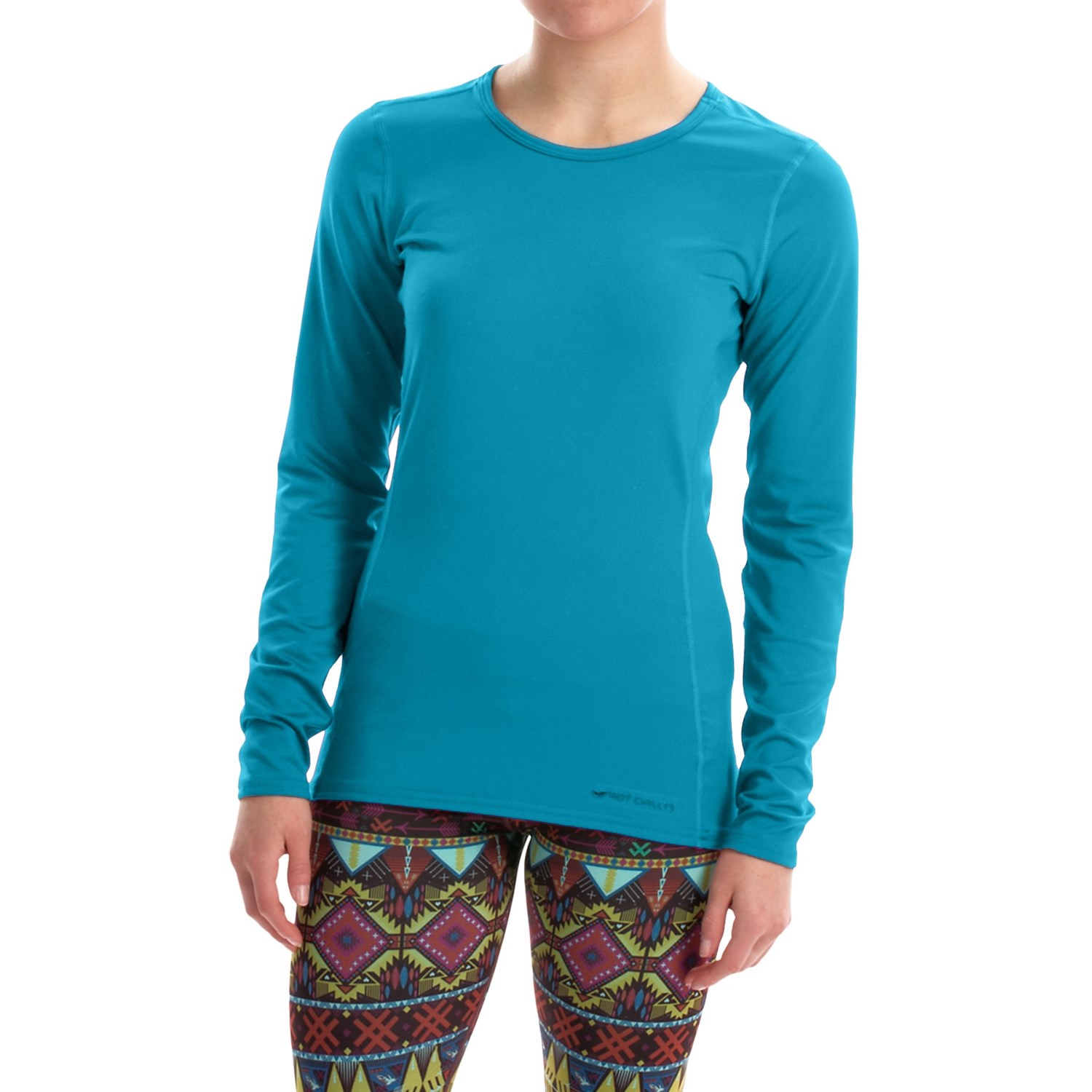 Hot Chillys Micro-Elite Chamois Base Layer Top - UPF 30+, Long Sleeve (For Women)