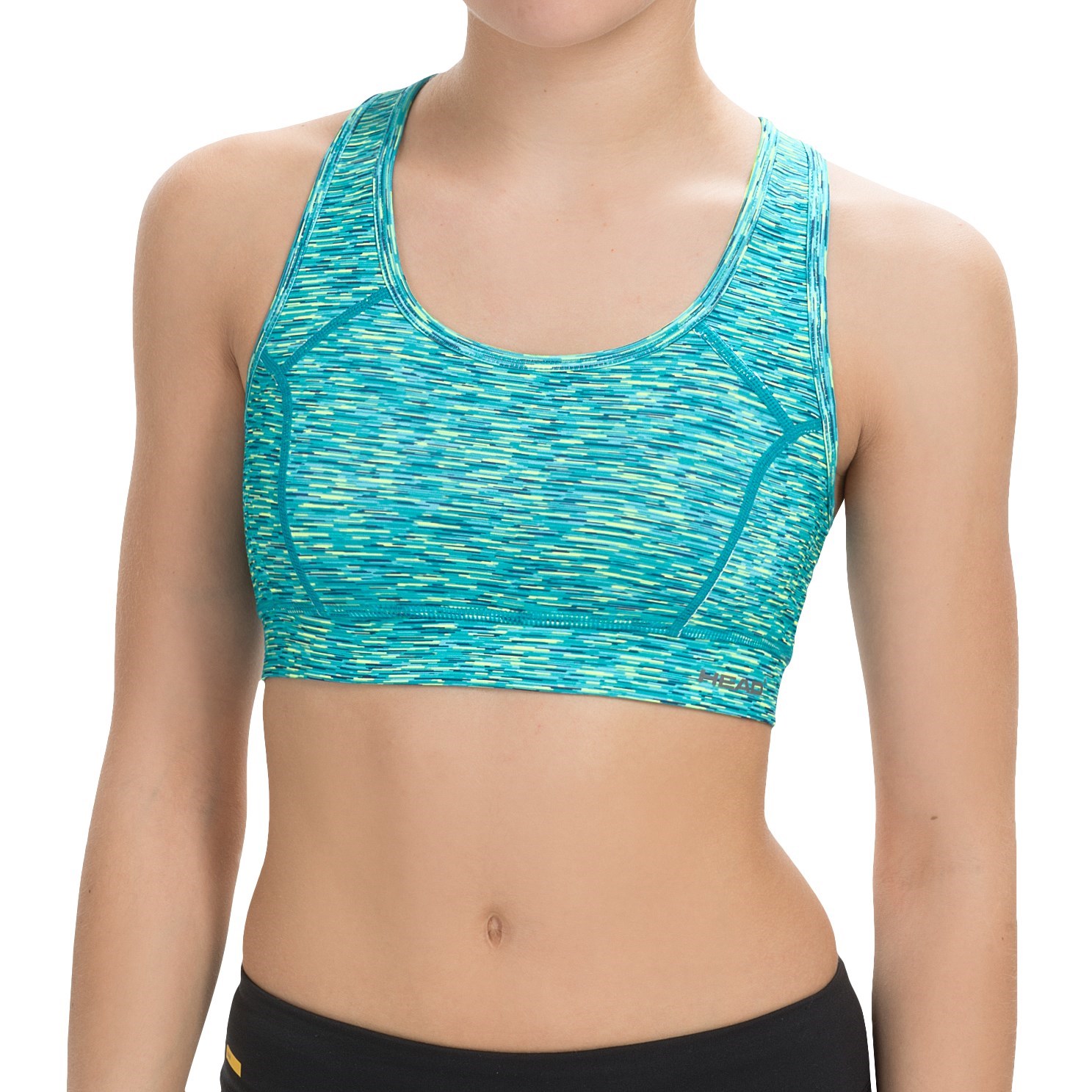 Head Space-Dye Sports Bra - Medium Impact, Racerback (For Women)