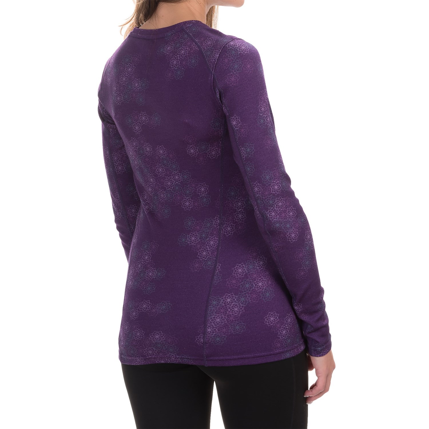 Ibex Woolies 2 Printed Base Layer Top - Merino Wool, Long Sleeve (For Women)