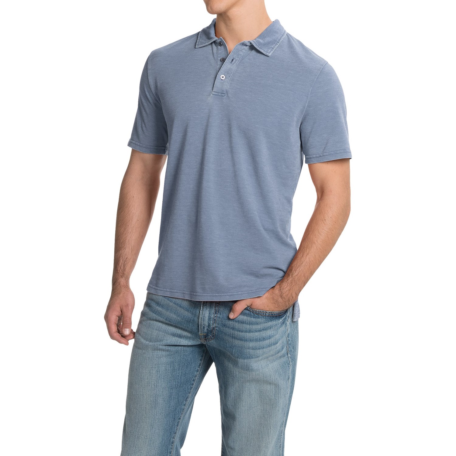 Threads 4 Thought Blake Polo Shirt - Organic Cotton, Short Sleeve (For Men)