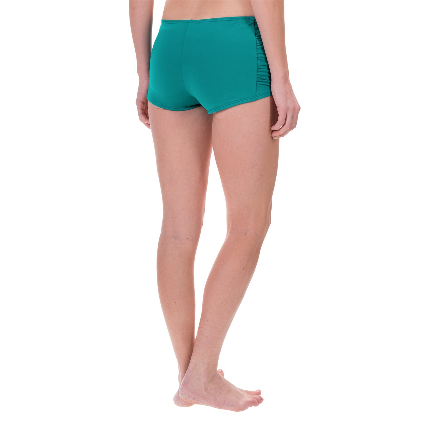 Tommy Bahama Pearl Side-Shirred Swim Shorts - UPF 50+ (For Women)