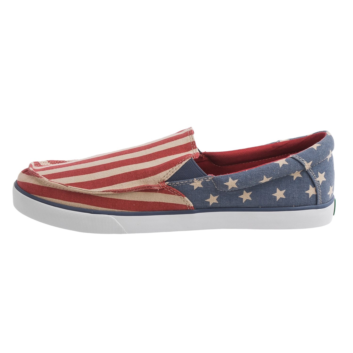 Sanuk Sideline Patriot Shoes - Slip-Ons (For Men)