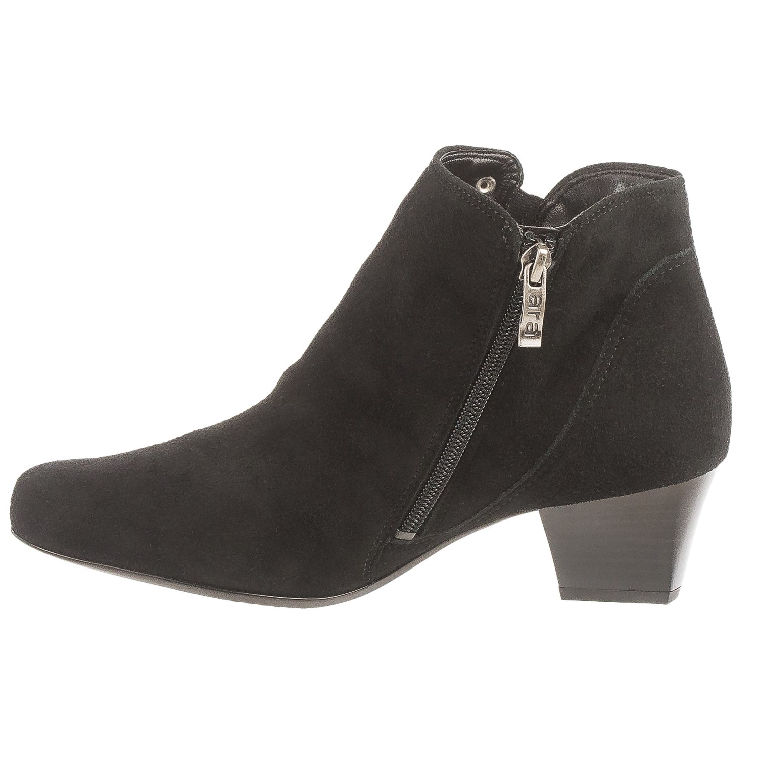 Ara Onyx Ankle Boots - Suede, Tapered Heel (For Women)