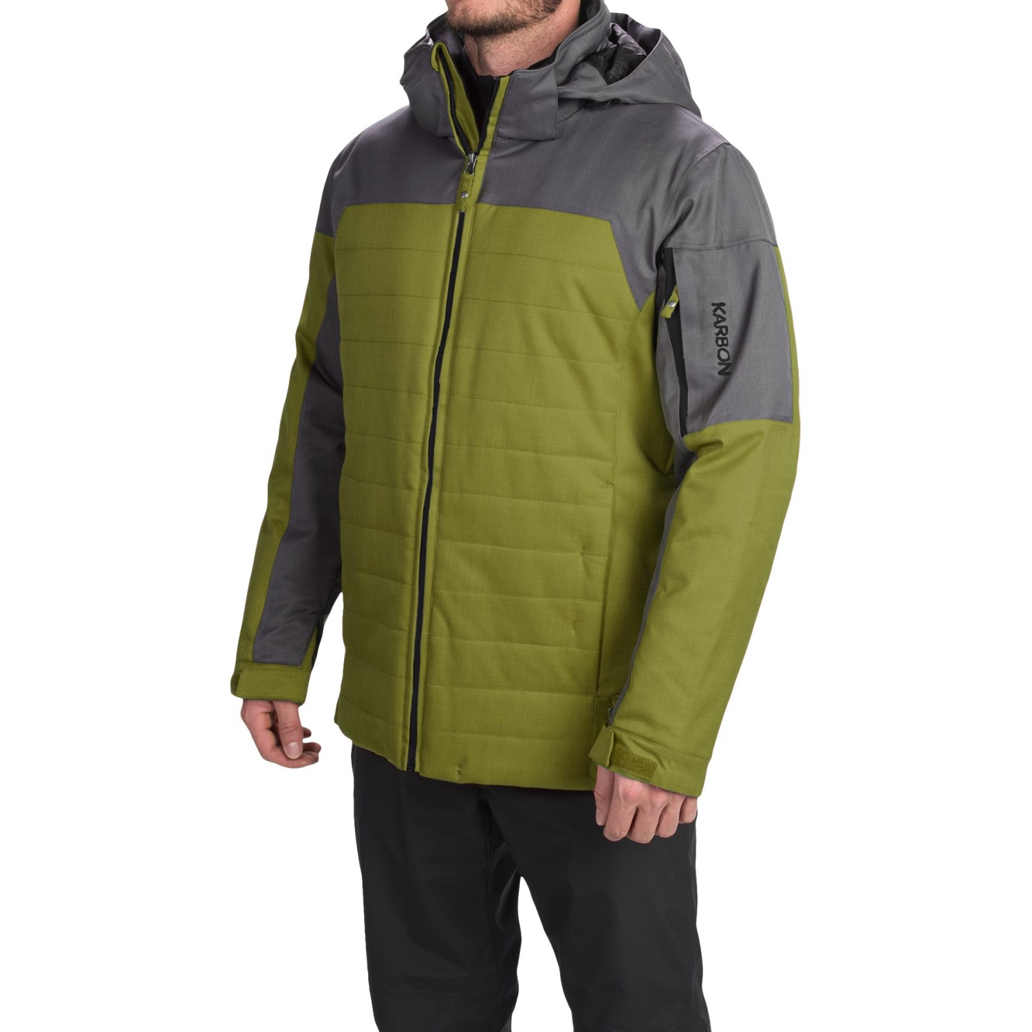 Karbon Coal Jacket - Waterproof, Insulated (For Men)